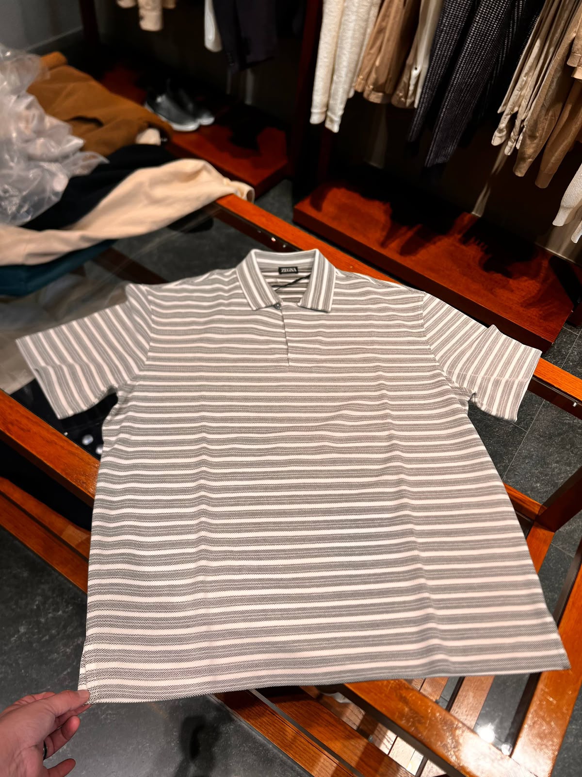 Striped Polo Shirt