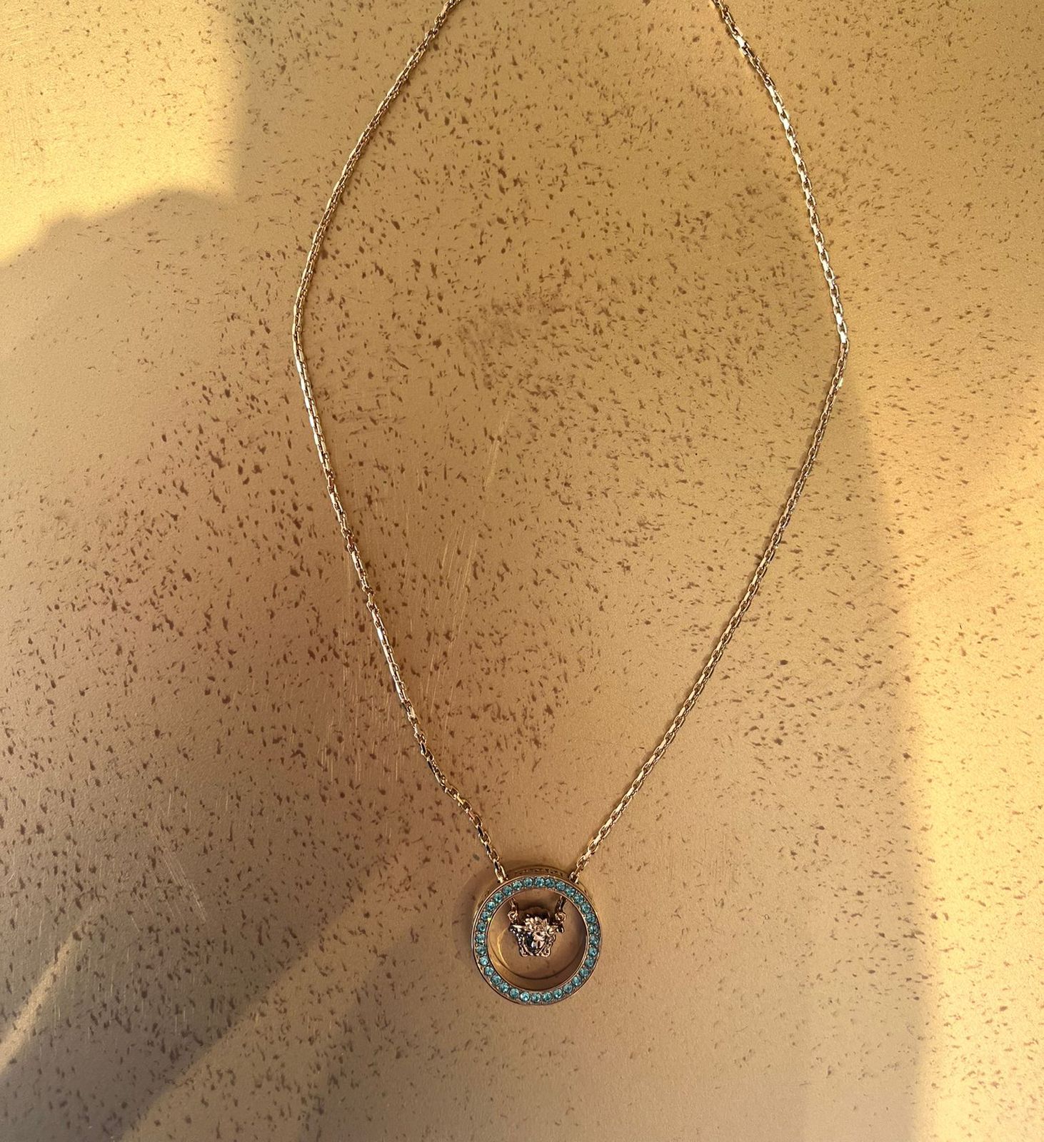 Medusa Crystal Pendant Necklace
