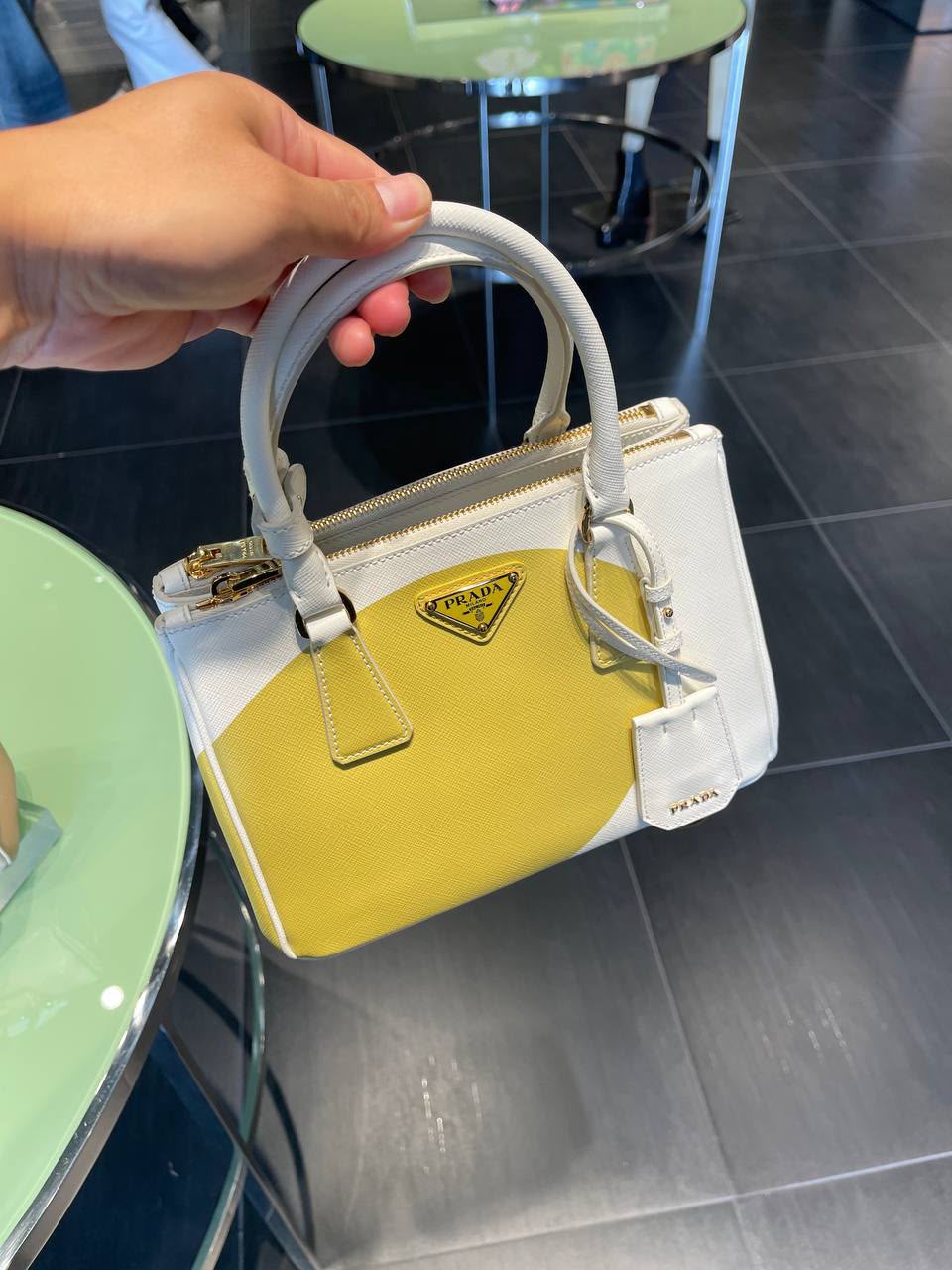 Galleria Saffiano Leather Small Bag