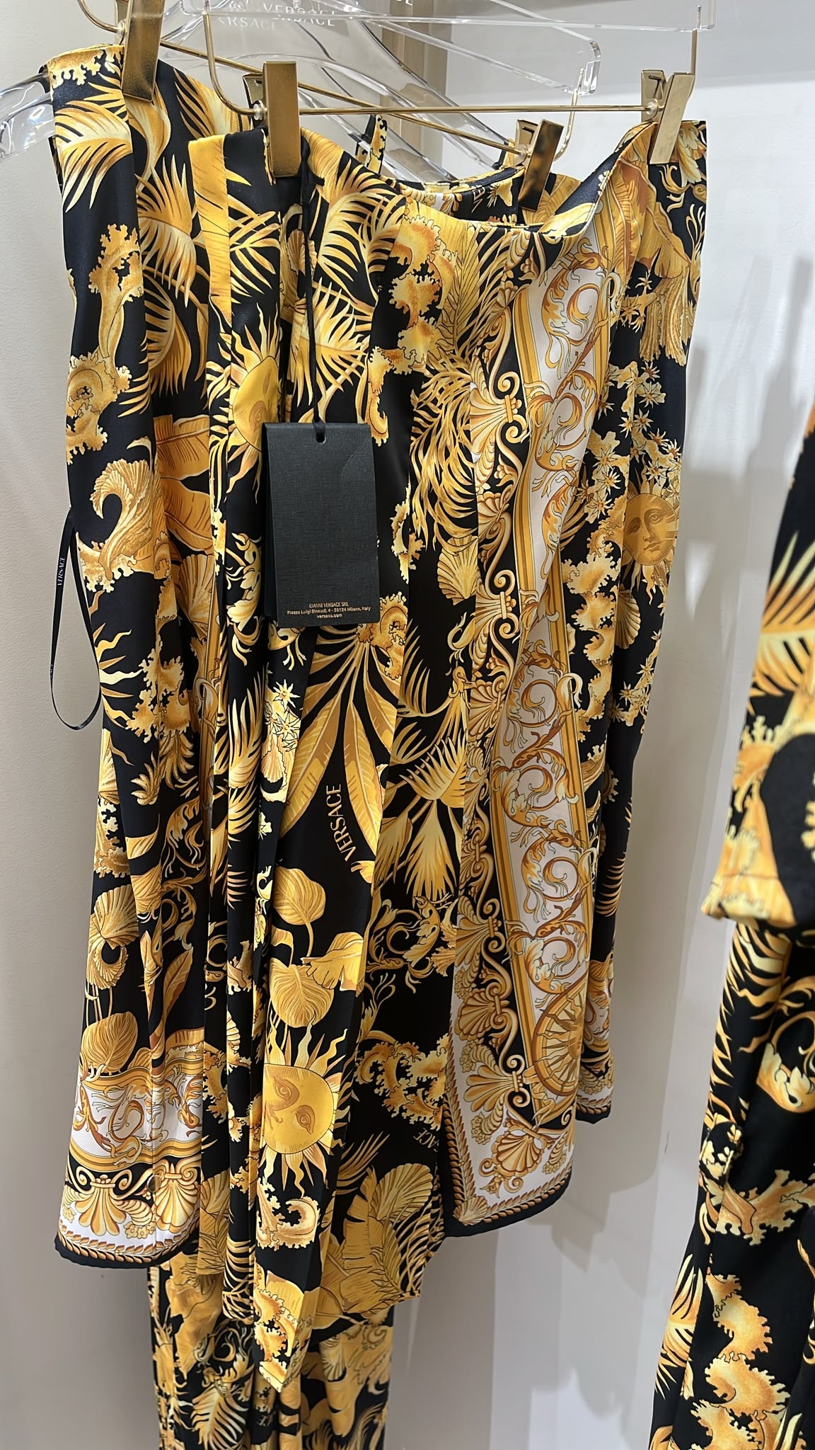 Barocco Sun Print Skirt