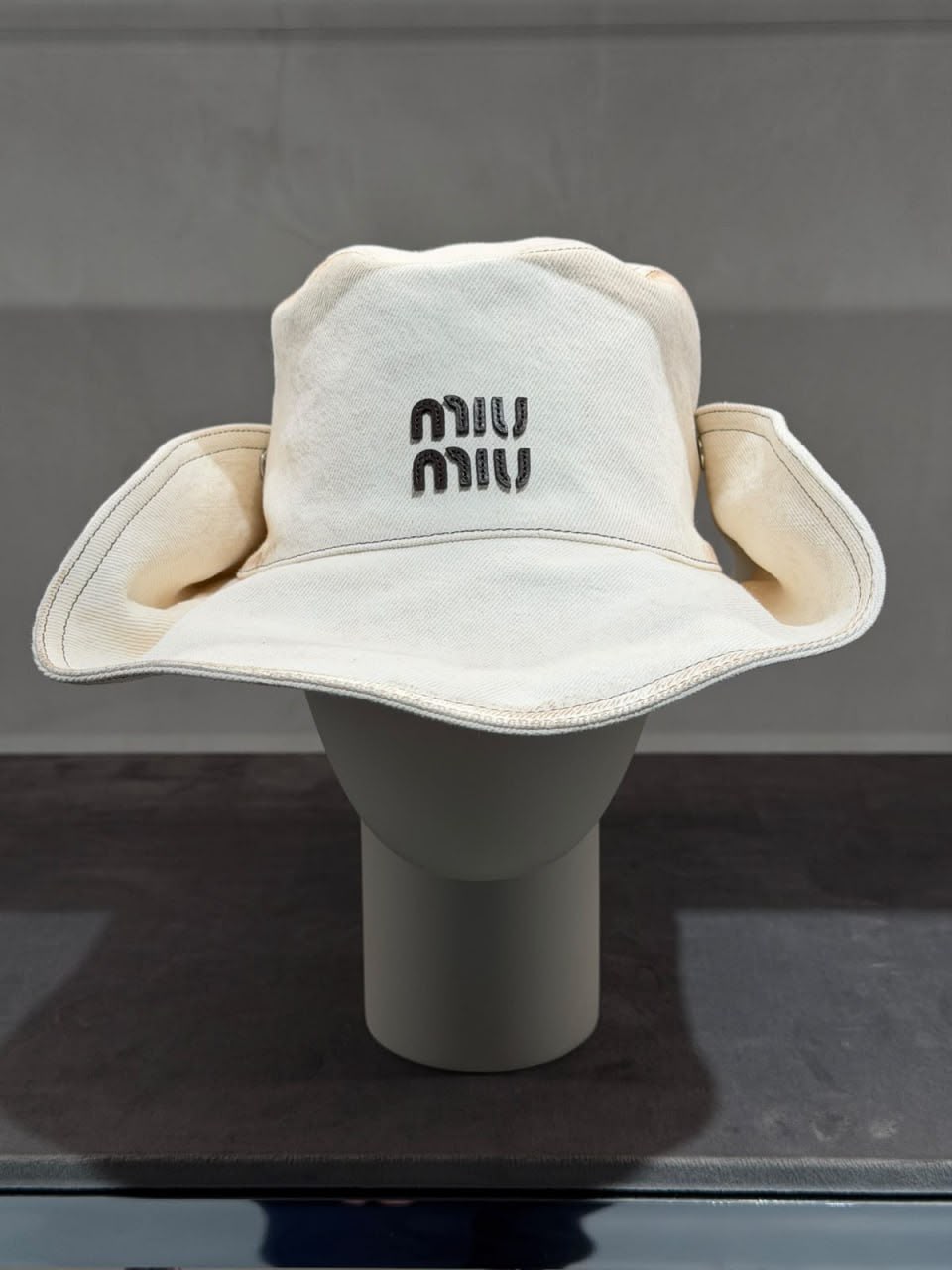 Denim bucket hat