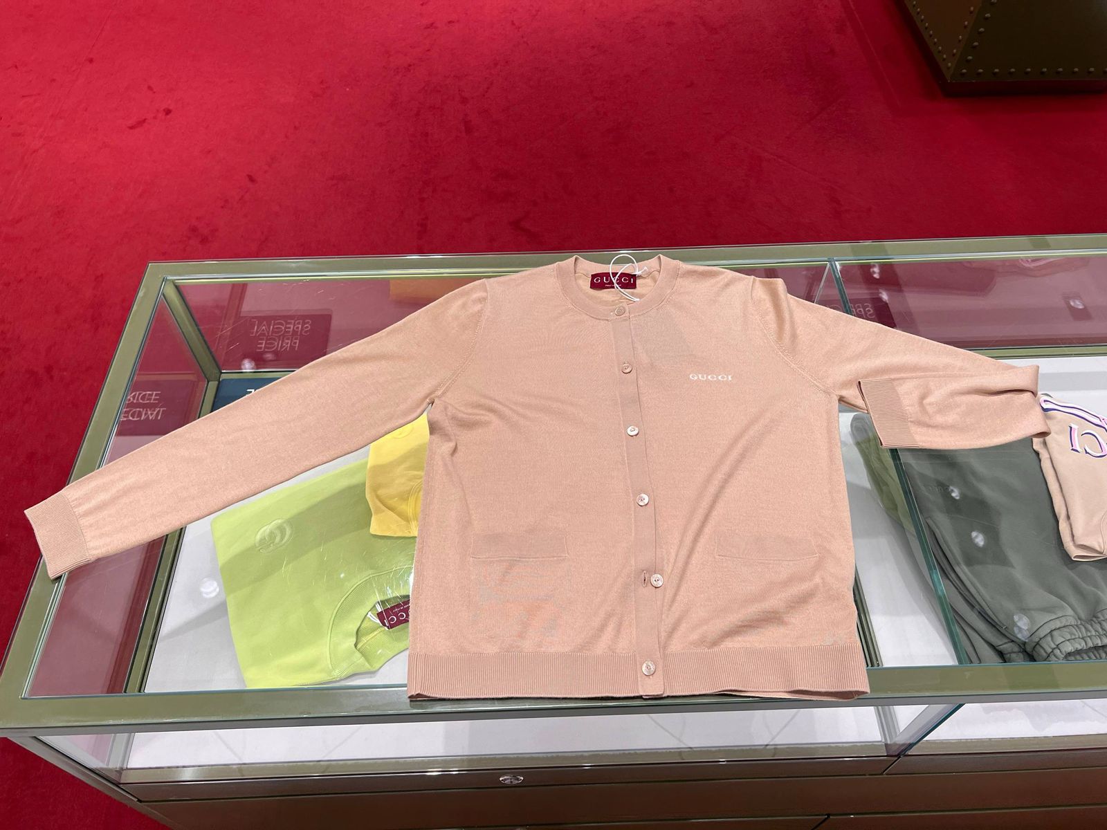 Gucci Cotton Cardigan with Logo