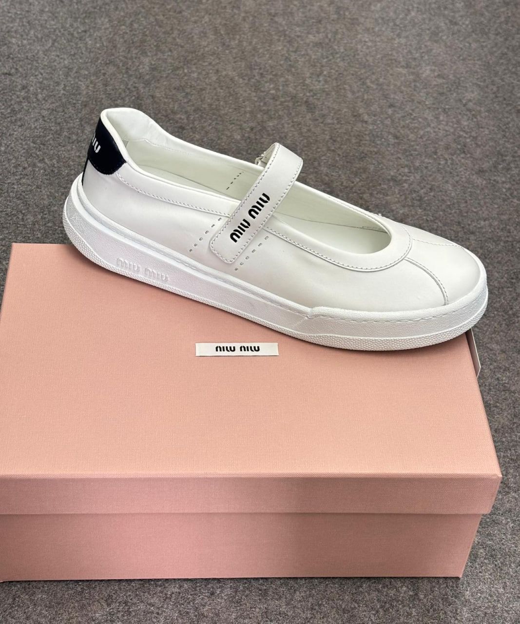 Leather Ballet Sneakers