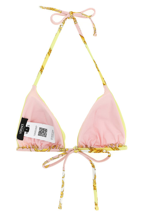 VERSACE 'Barocco' bikini top For Women 78% nylon, 22% elastane