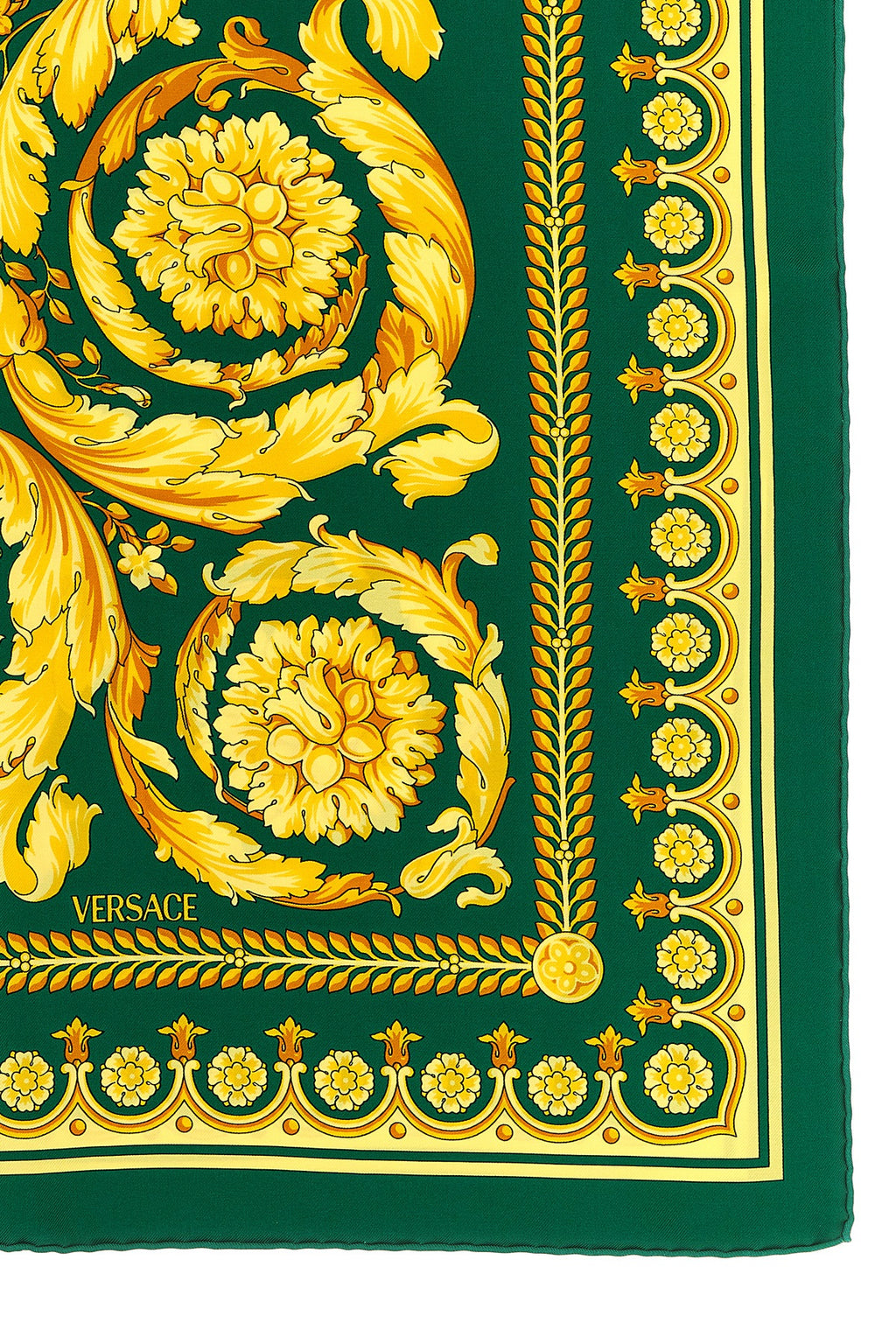 VERSACE 'Barocco' print scarf For Women 100% silk