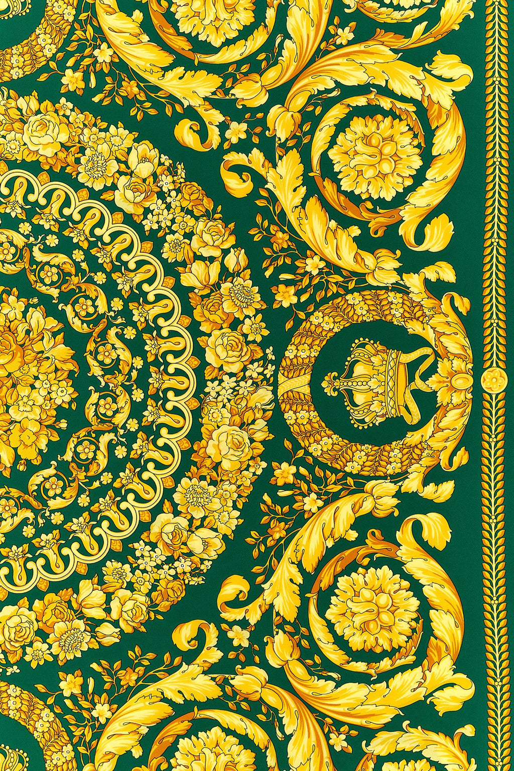 VERSACE 'Barocco' print scarf For Women 100% silk