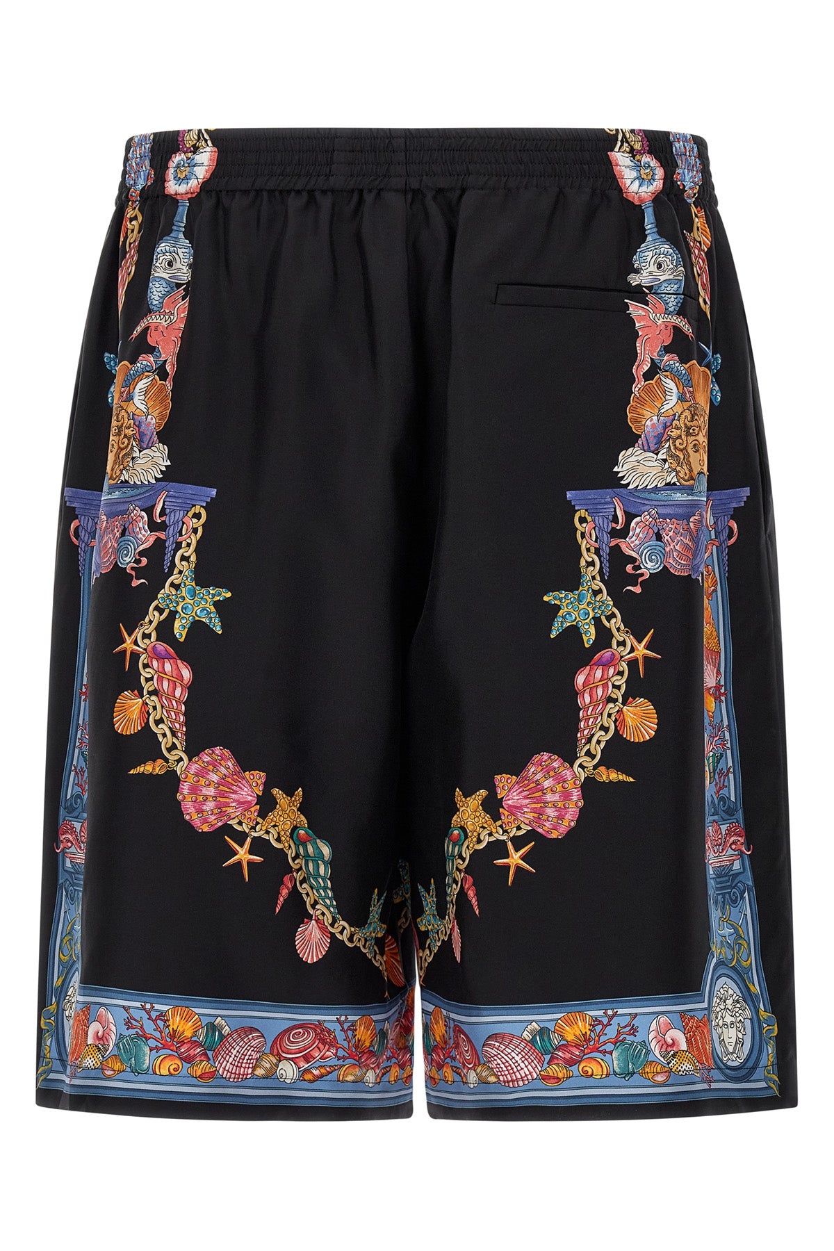 versace 'Coral Theatre' print bermuda shorts