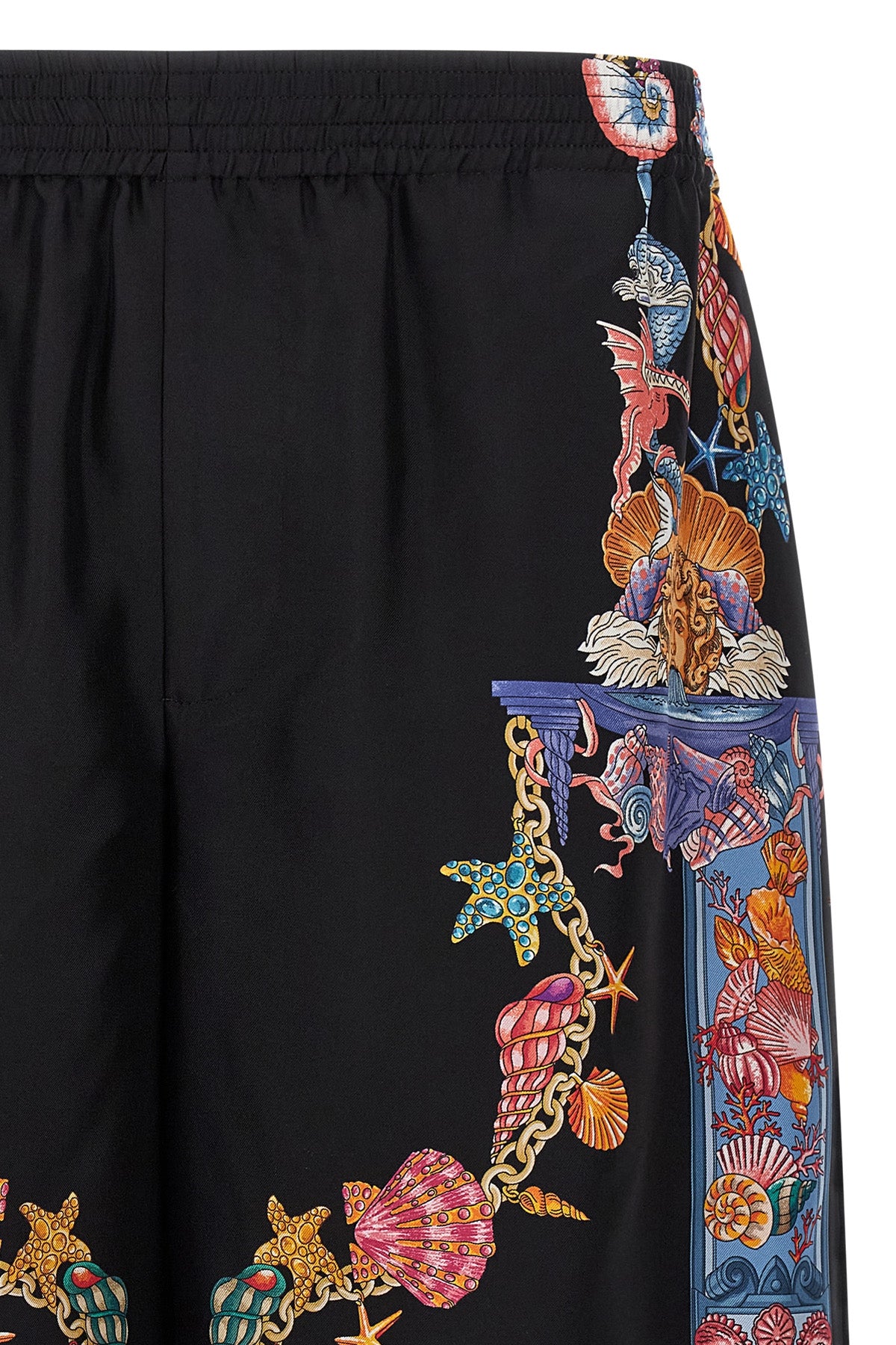 versace 'Coral Theatre' print bermuda shorts