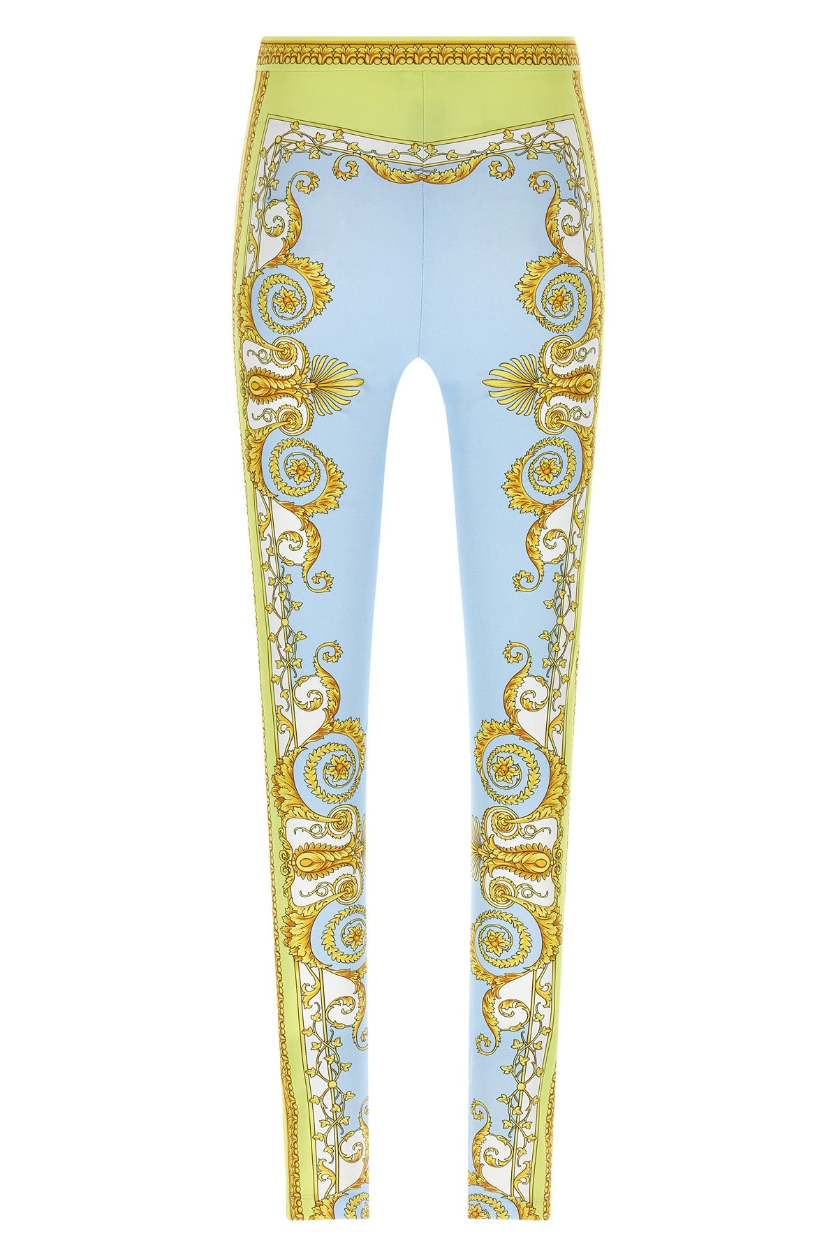 versace 'Spring Barocco' leggings