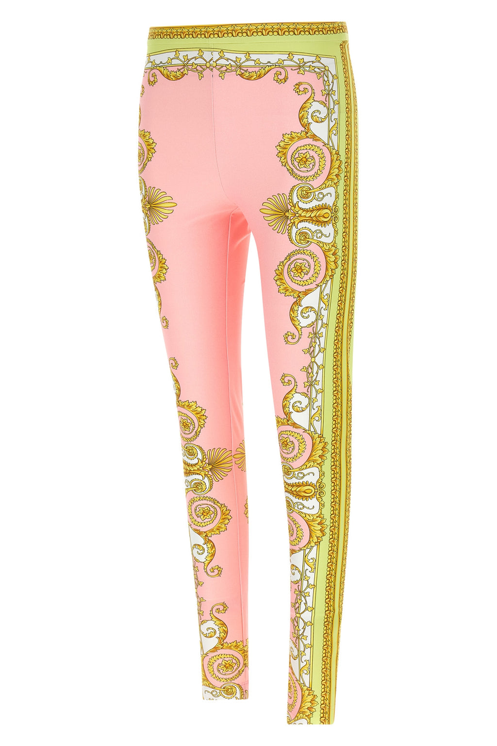 VERSACE 'Spring Barocco' leggings For Women 78% nylon, 22% elastane