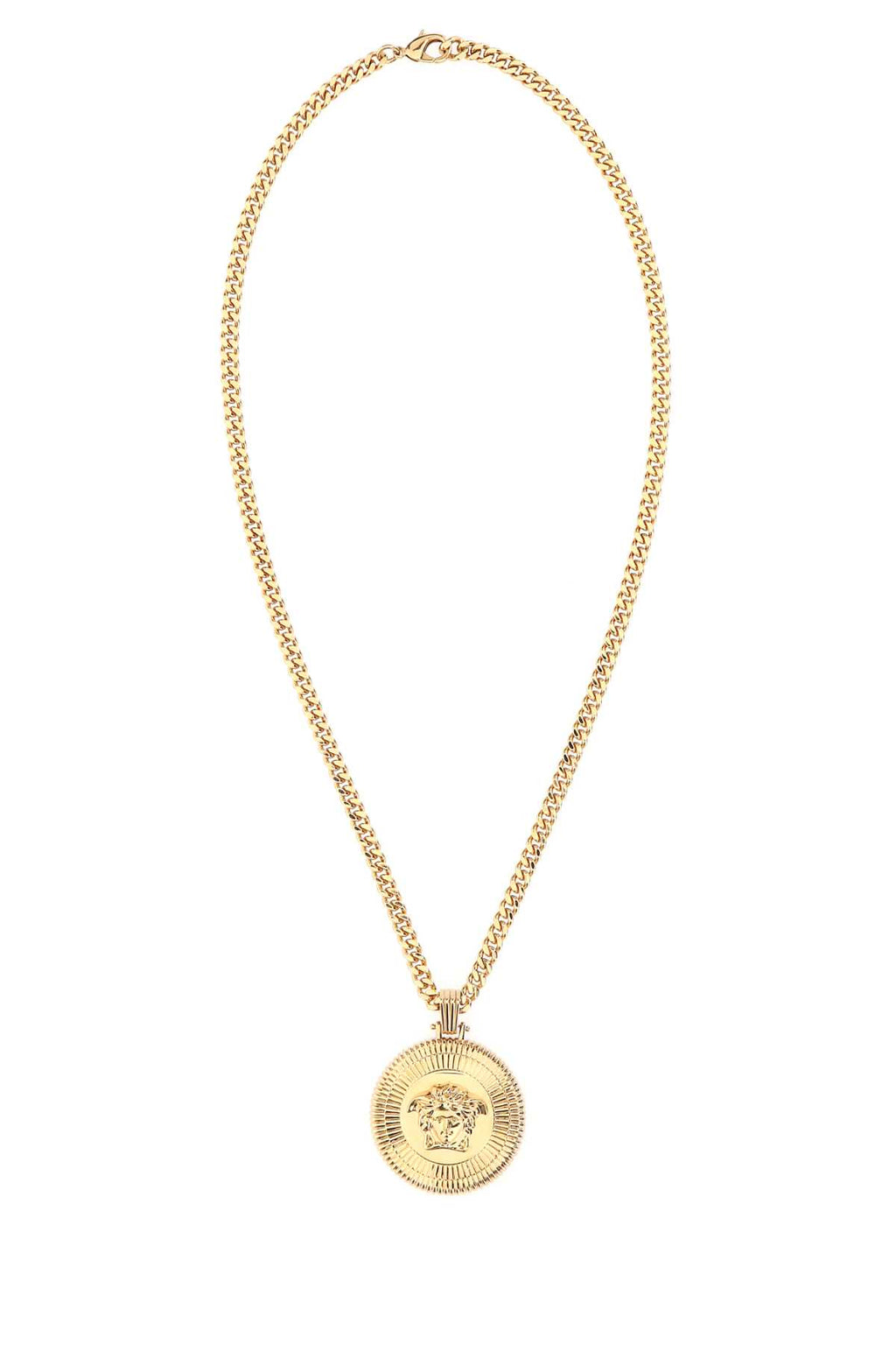 VERSACE NECKLACE METAL For Men Exterior: 100% Metal Finishing color: Gold