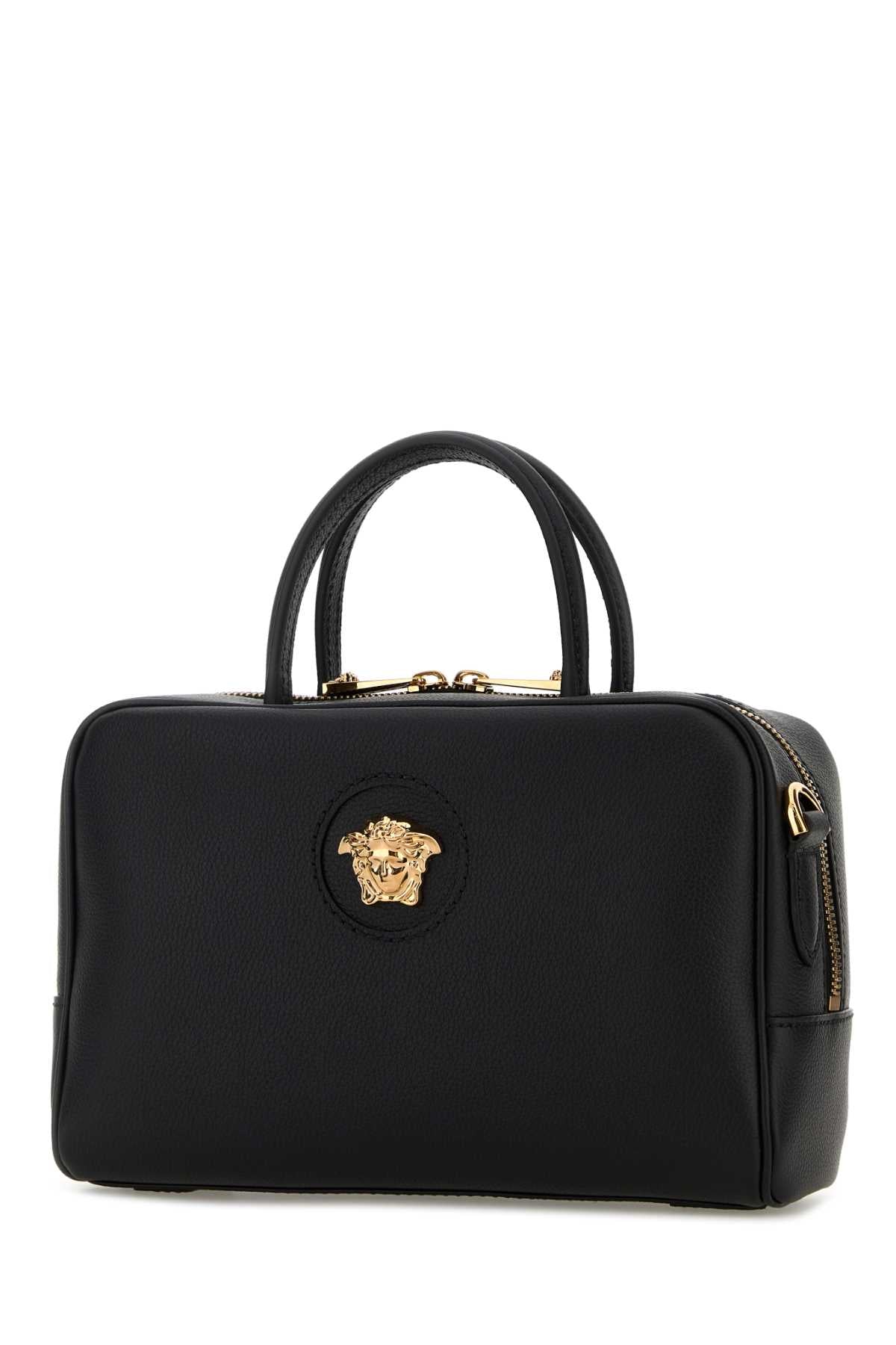 VERSACE TOP HANDLE VITELLO For Women Exterior: 100% Calf Lining: 100% Fabric Finishing: Golden metal