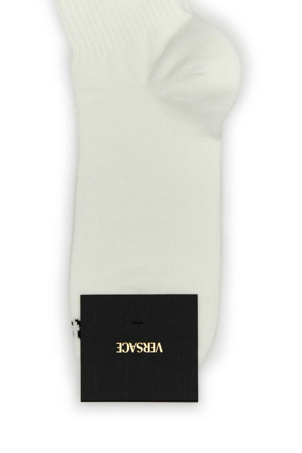 VERSACE ATHLETIC SOCKS DOUBLE TWISTED COTTON MEDUSA EMBROI For Men Exterior: 80% Cotton 16% Nylon 4% Elastane
