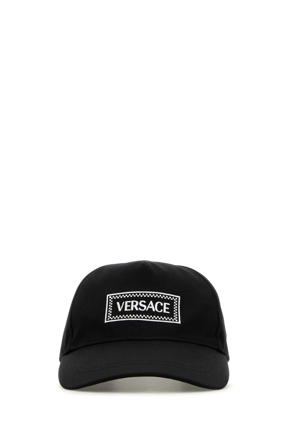 VERSACE BASEBALL CAP COTTON DRILL+ EMBROIDERED VERSACE TAG For Men Exterior: 100% Cotton Lining: 100% Cotton