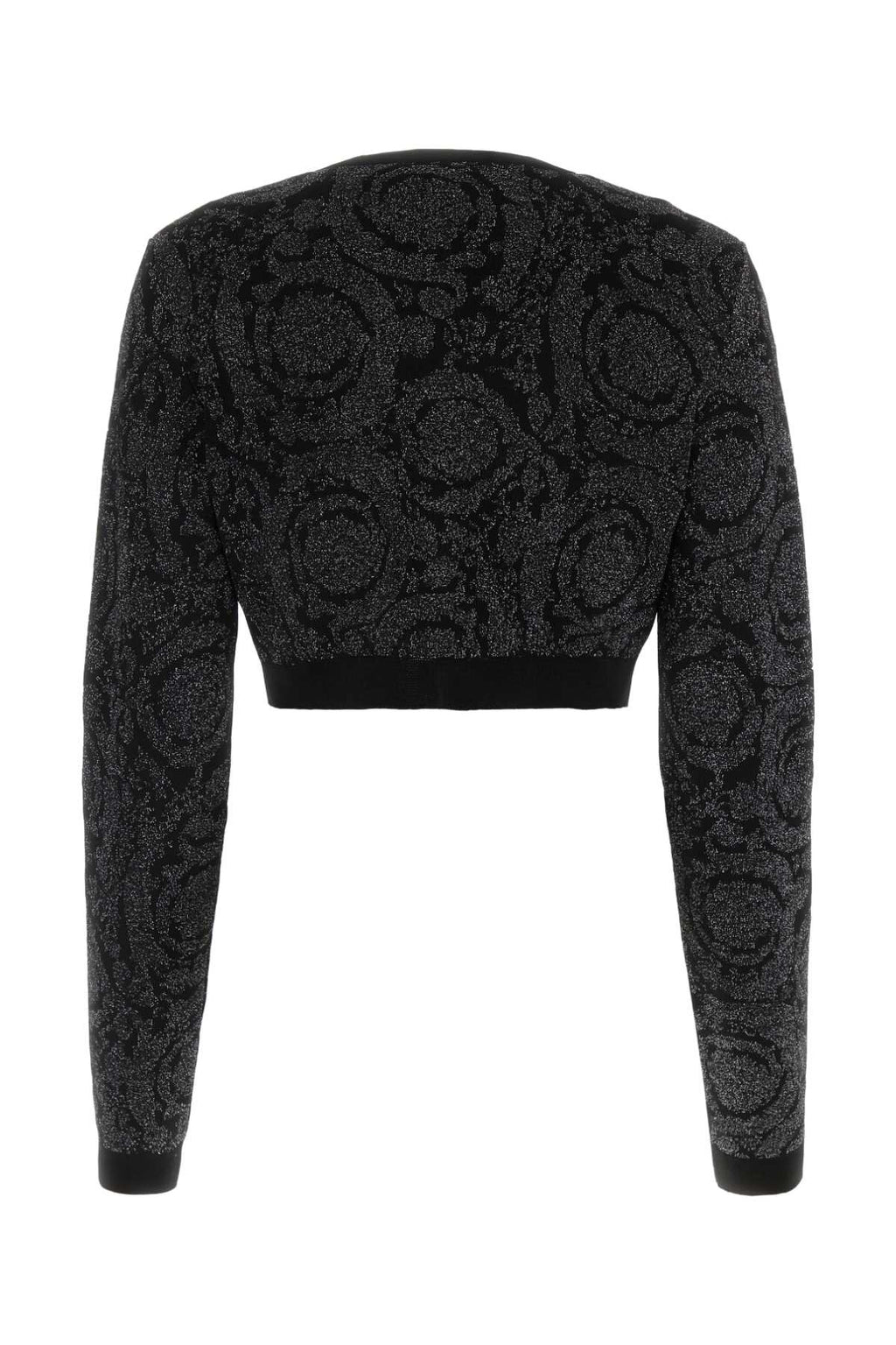 VERSACE MAGLIA For Women Exterior: 84% Viscose 7% Nylon 6% Metallised polyester 3% Elastane