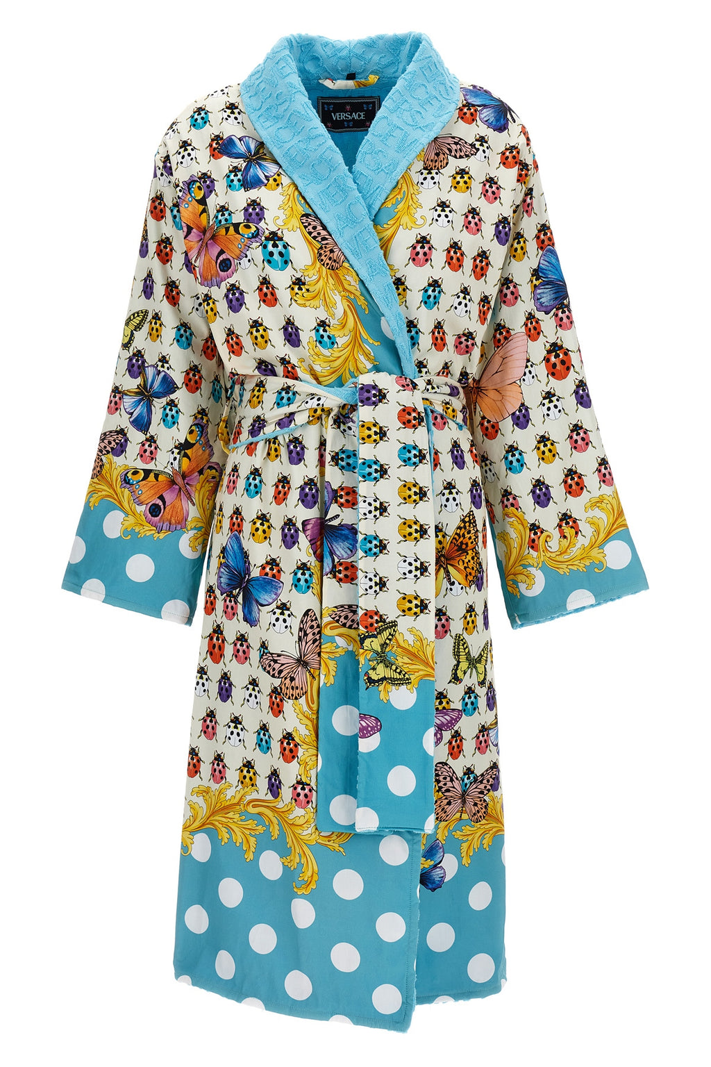VERSACE HOME La Vacanza capsule bathrobe For Home & lifestyle 100% cotton