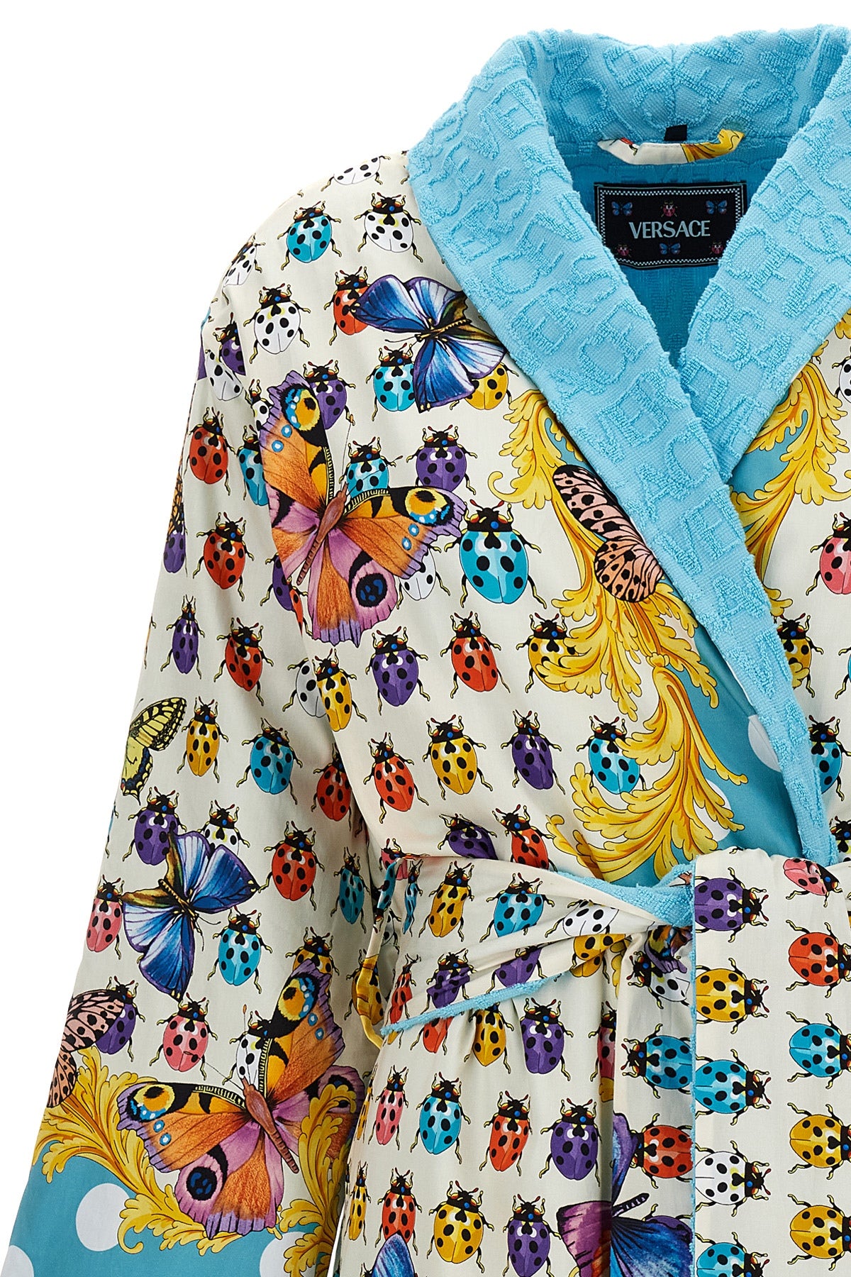 VERSACE HOME La Vacanza capsule bathrobe For Home & lifestyle 100% cotton