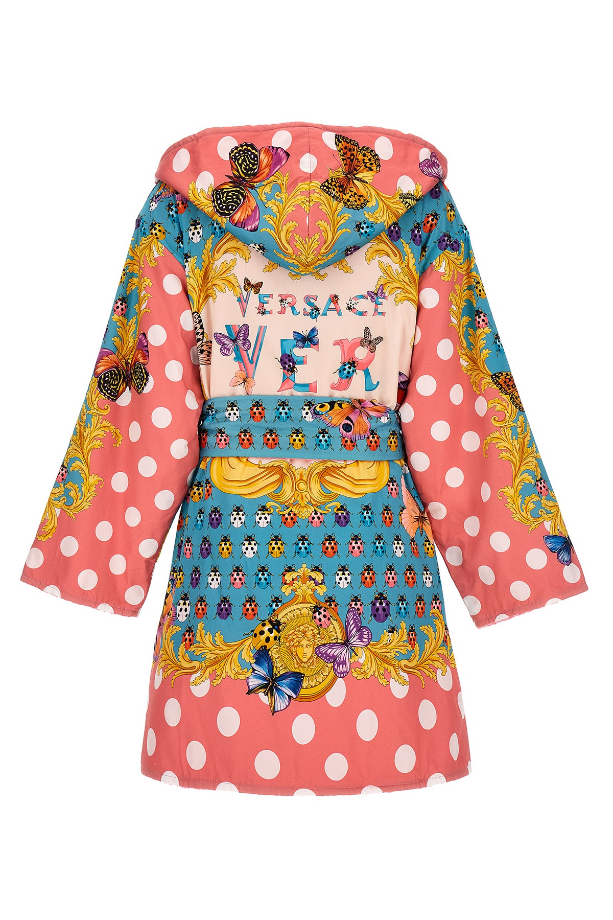 VERSACE HOME Heritage Butterflies & Ladybugs' la vacanza capsule bathrobe For Home & lifestyle 100% cotton