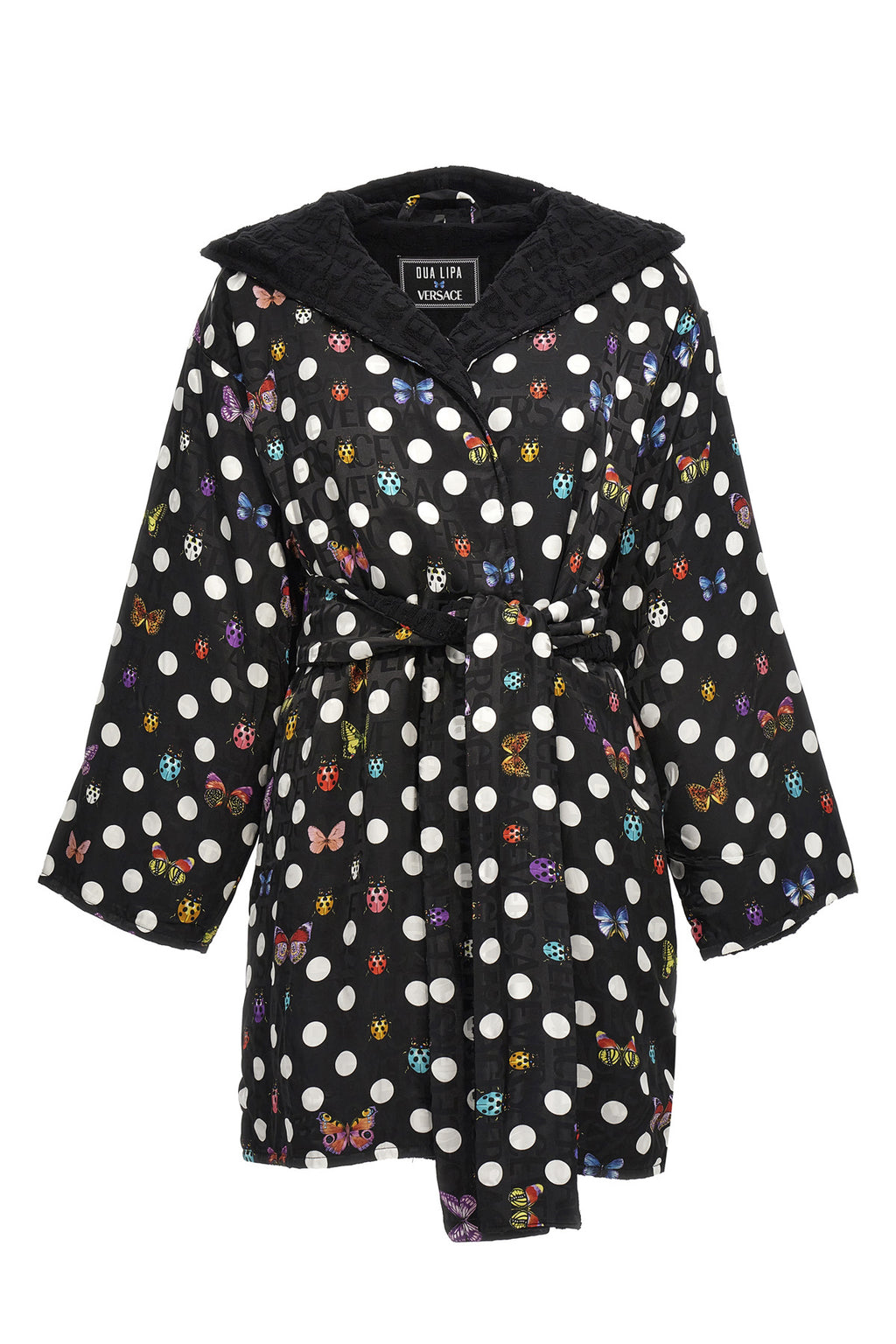 VERSACE HOME Accappatoio 'Heritage Butterflies & Ladybugs Polka For Home & lifestyle 100% cotton