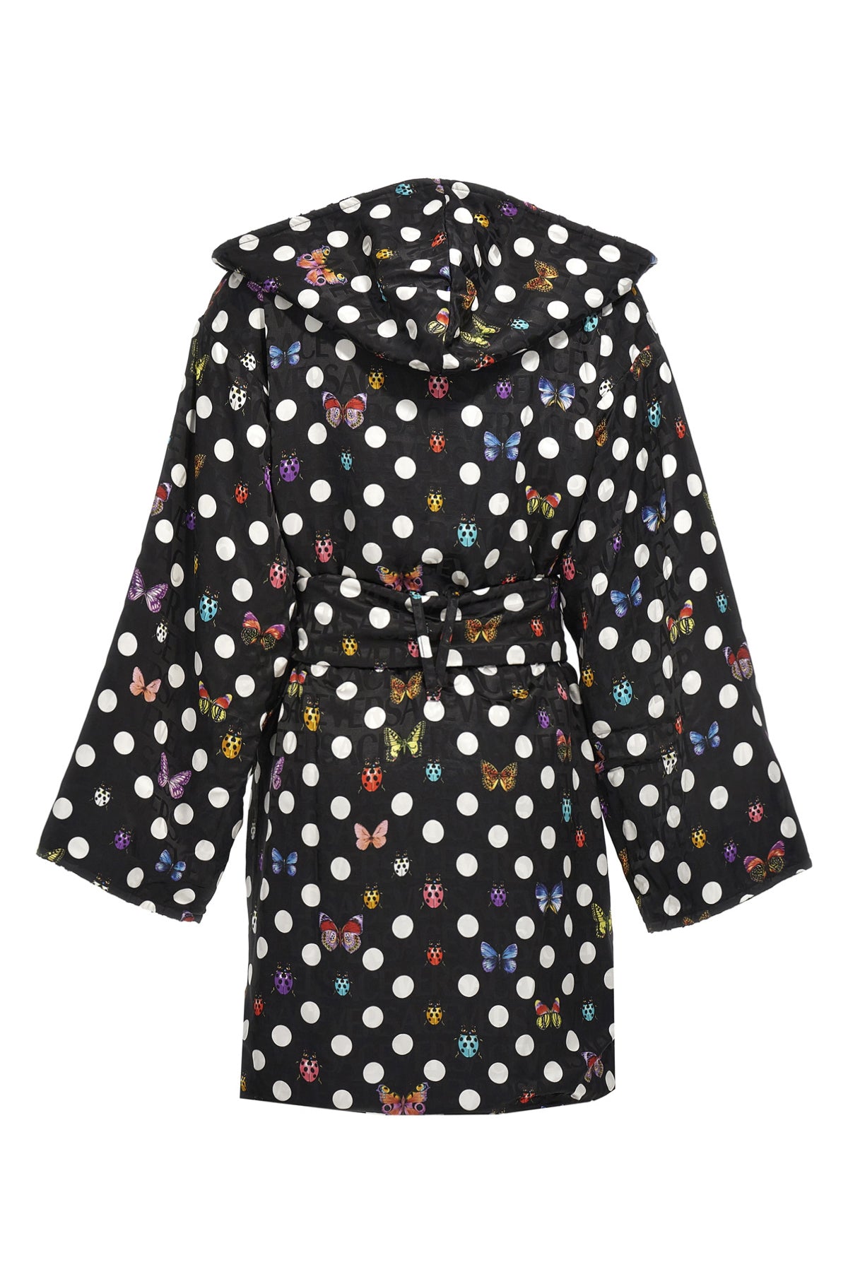 VERSACE HOME Accappatoio 'Heritage Butterflies & Ladybugs Polka For Home & lifestyle 100% cotton