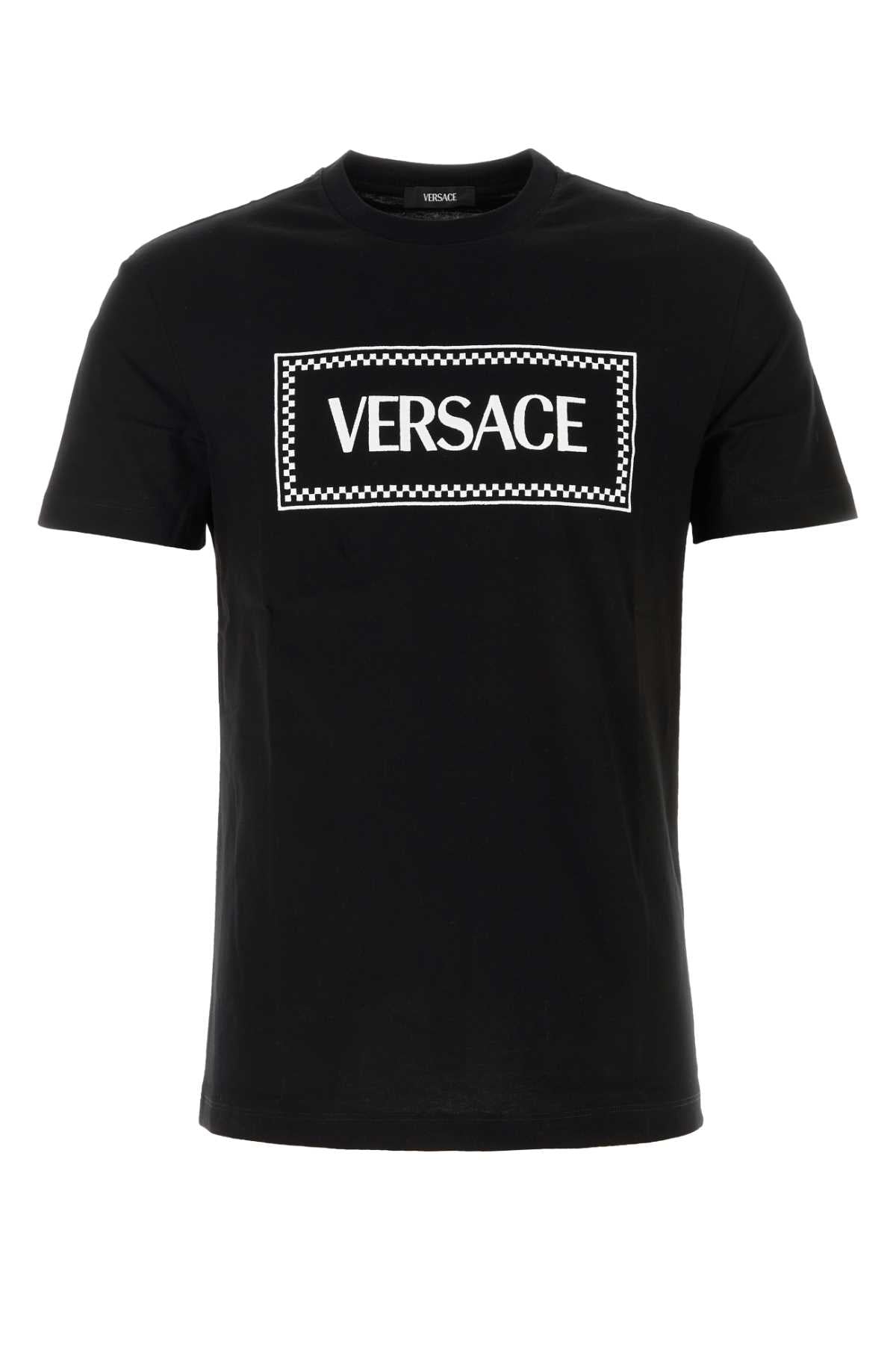 VERSACE T-SHIRT For Men 1.Outer Fabric:100% CottonEmbroidery:100% PolyesterTrim:100% Cotton