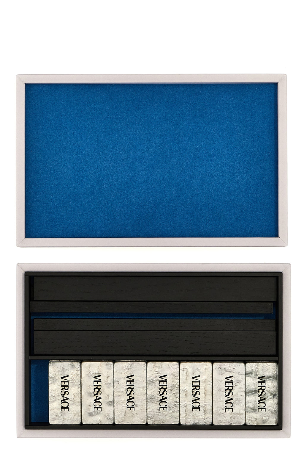 VERSACE HOME 'Barocco' domino set For Home & lifestyle 100% calfskin leather (Bos Taurus)