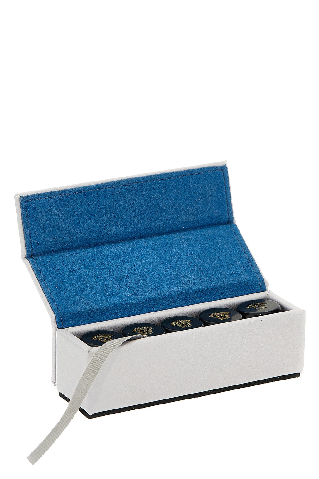 VERSACE HOME Set of 5 dice For Home & lifestyle 100% calfskin leather (Bos Taurus)