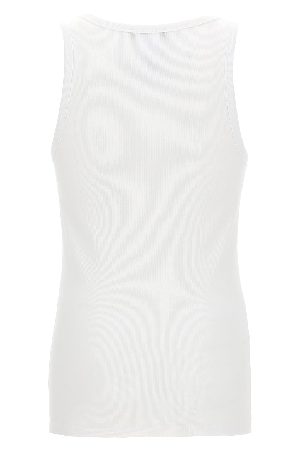 VERSACE Logo embroidery tank top For Men 93% cotton, 7% elastane