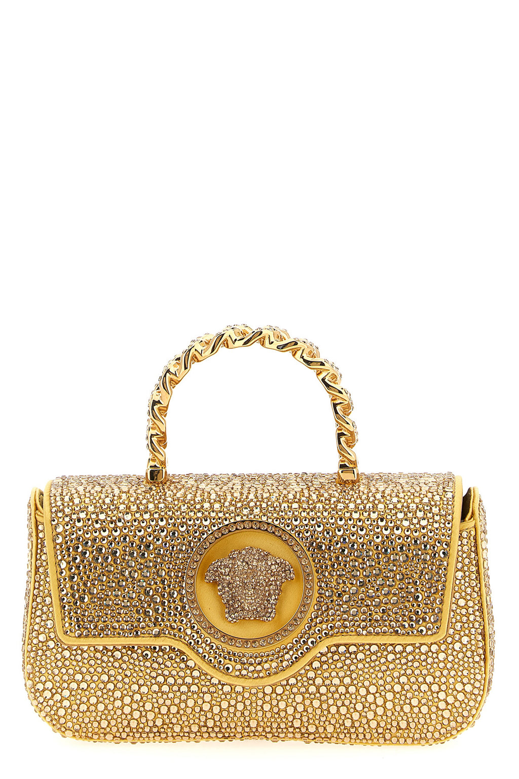 VERSACE 'La Medusa' mini handbag For Women 72% viscose, 28% silk