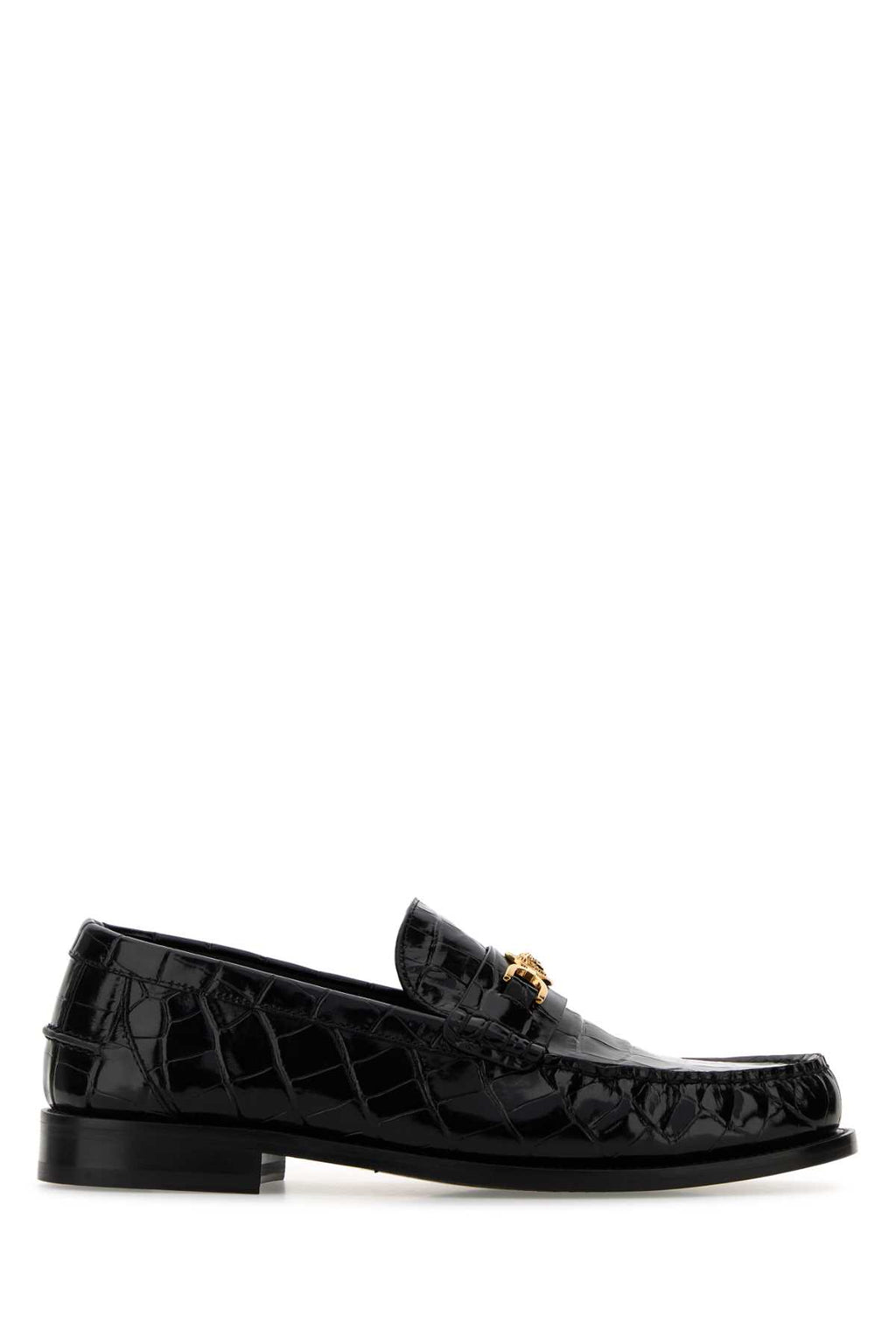 VERSACE LOAFER CALF LEATHER For Men Exterior: 100% Leather Interior: 100% Leather Sole: Leather