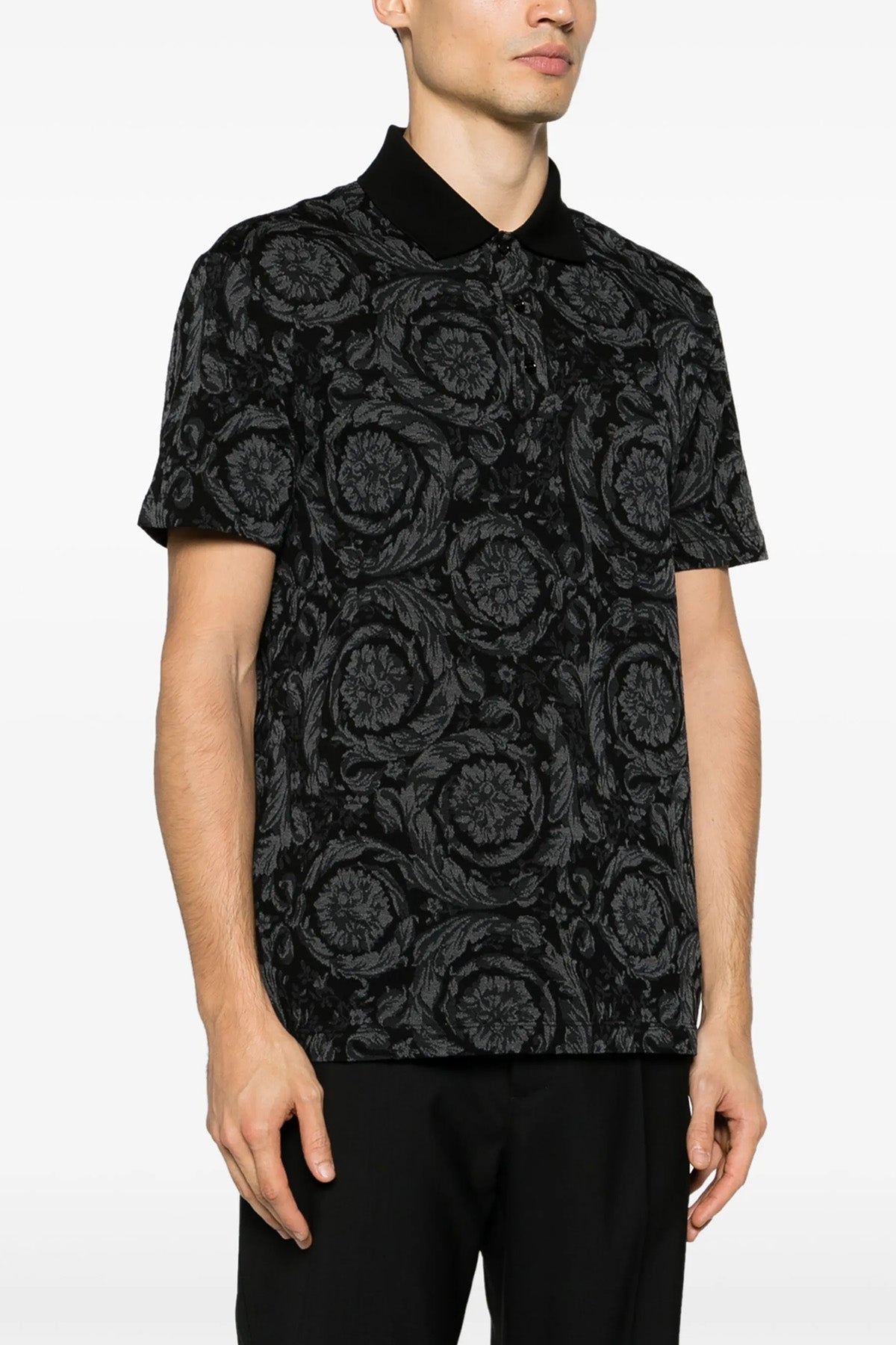 versace Baroque Polo Shirt