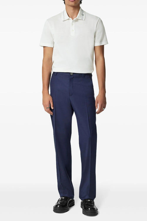 VERSACE 'Medusa embroidery' polo shirt For Men 100% cotton