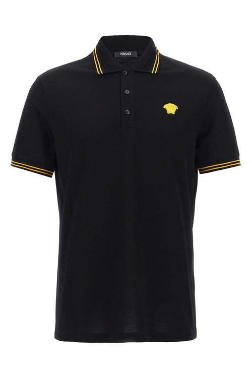 VERSACE 'Medusa' polo shirt For Men 100% cotton