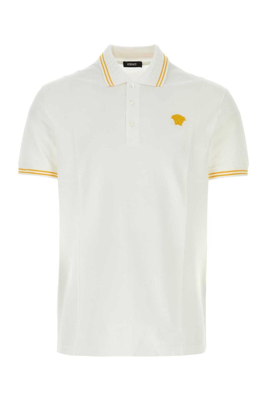 VERSACE POLO For Men 1.Outer Fabric:100% CottonEmbroidery:100% PolyesterTrim:100% Cotton