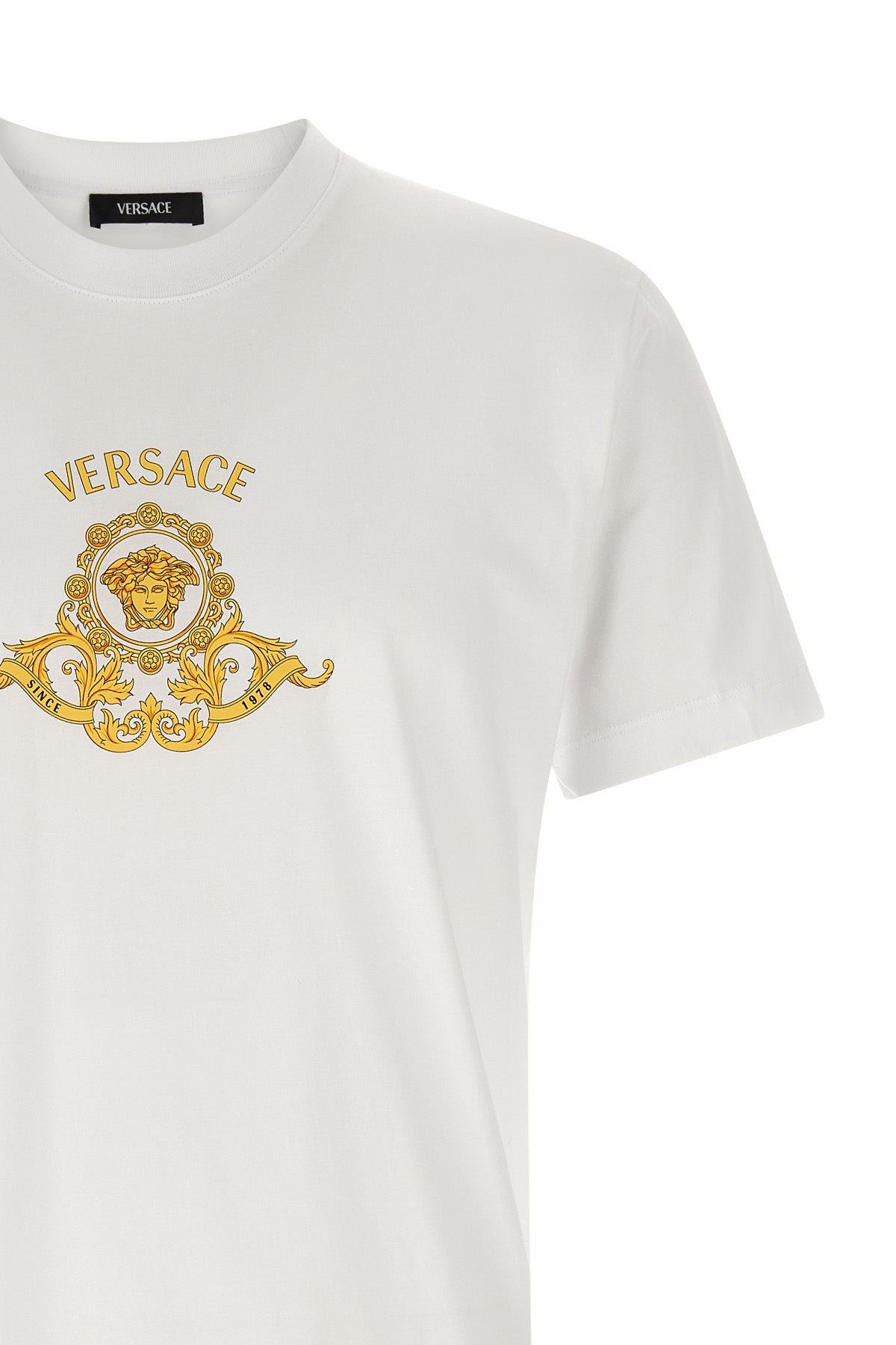 versace 'Hall of Heroes Crest' T-shirt