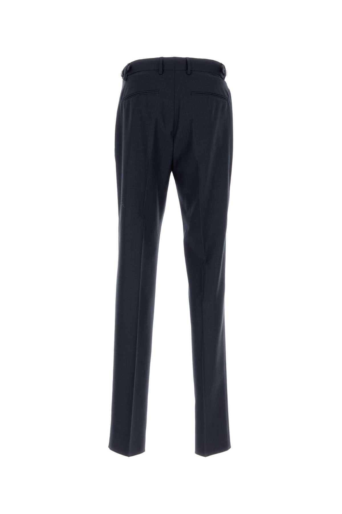 VERSACE FORMAL PANT LIGHT WOOL FABRI For Men Exterior: 100% Virgin wool