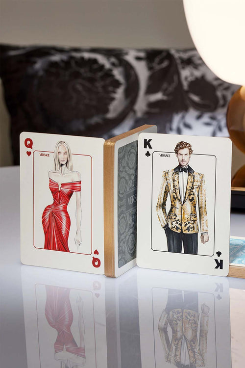 VERSACE HOME 'Barocco' playing card set For Home & lifestyle 100% paper