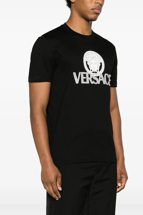 VERSACE 'Medusa' print T-shirt For Men 100% cotton