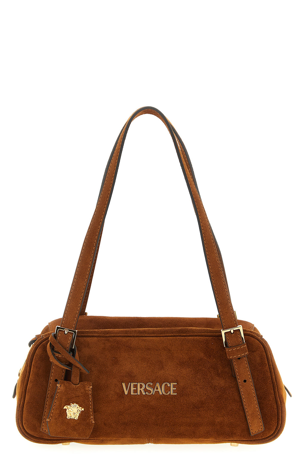 VERSACE Suede shoulder bag For Women 100% calfskin leather (Bos Taurus)