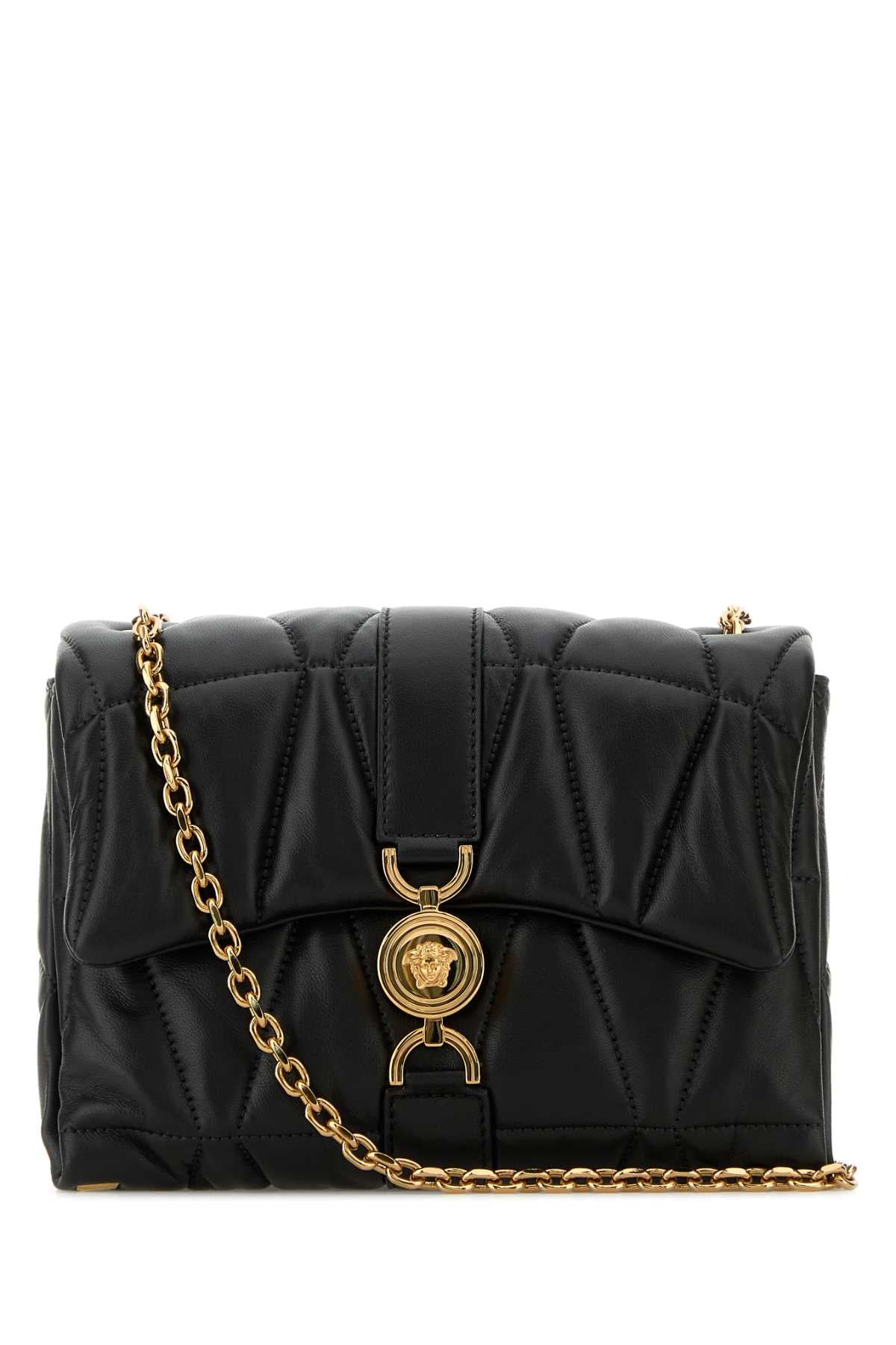 VERSACE SHOULDER LAMB LEATHER For Women Exterior: 100% Lamb Lining: 100% Fabric Finishing: Golden metal