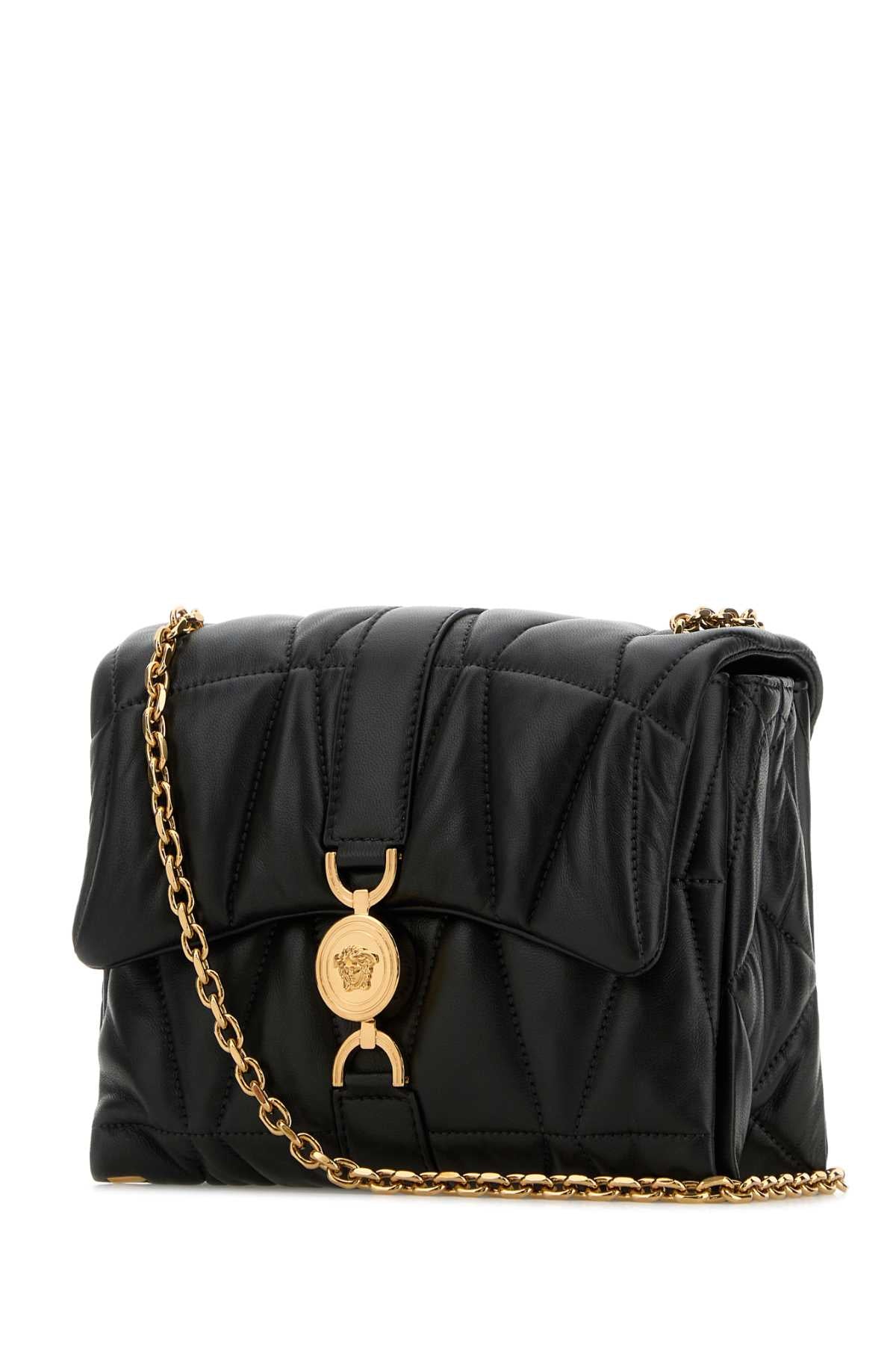 VERSACE SHOULDER LAMB LEATHER For Women Exterior: 100% Lamb Lining: 100% Fabric Finishing: Golden metal