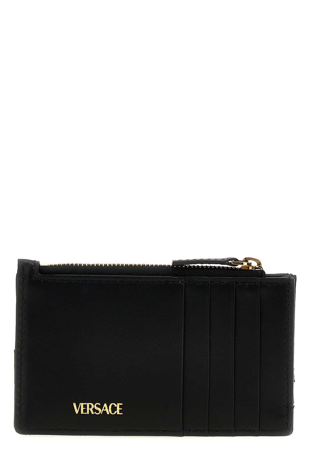 VERSACE 'Medusa' card holder For Women 100% lamb leather (Ovis Aries)