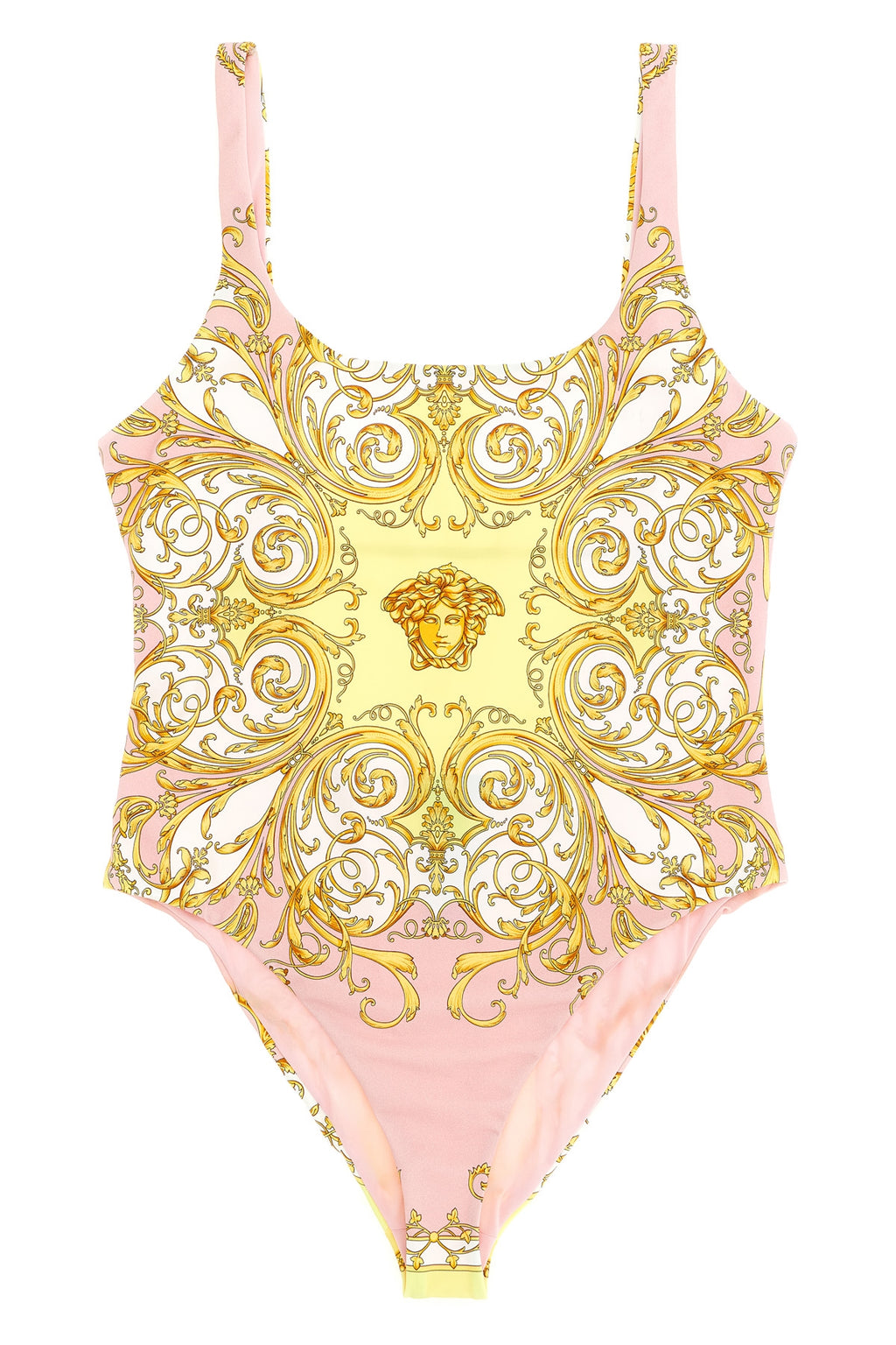 VERSACE 'Spring Barocco' one-piece swimsuit For Women 78% nylon, 22% elastane
