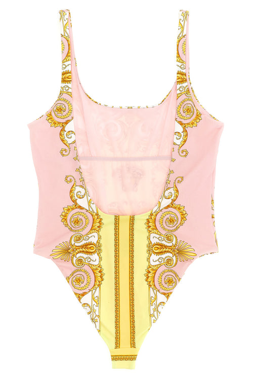 VERSACE 'Spring Barocco' one-piece swimsuit For Women 78% nylon, 22% elastane