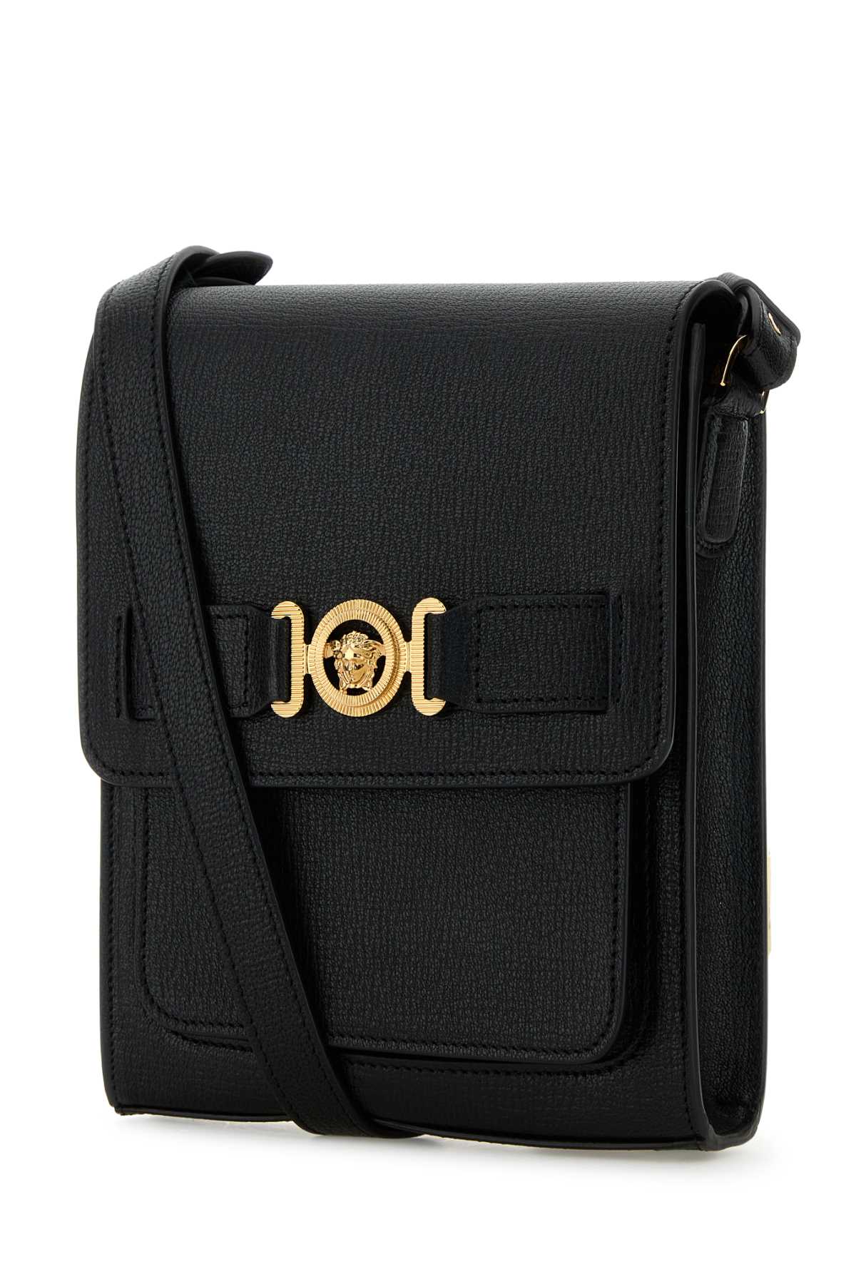 VERSACE VERTICAL MESSENGER GOAT LEATHER For Men Lining 1:100% PolyesterOutside:100% Goat Leather