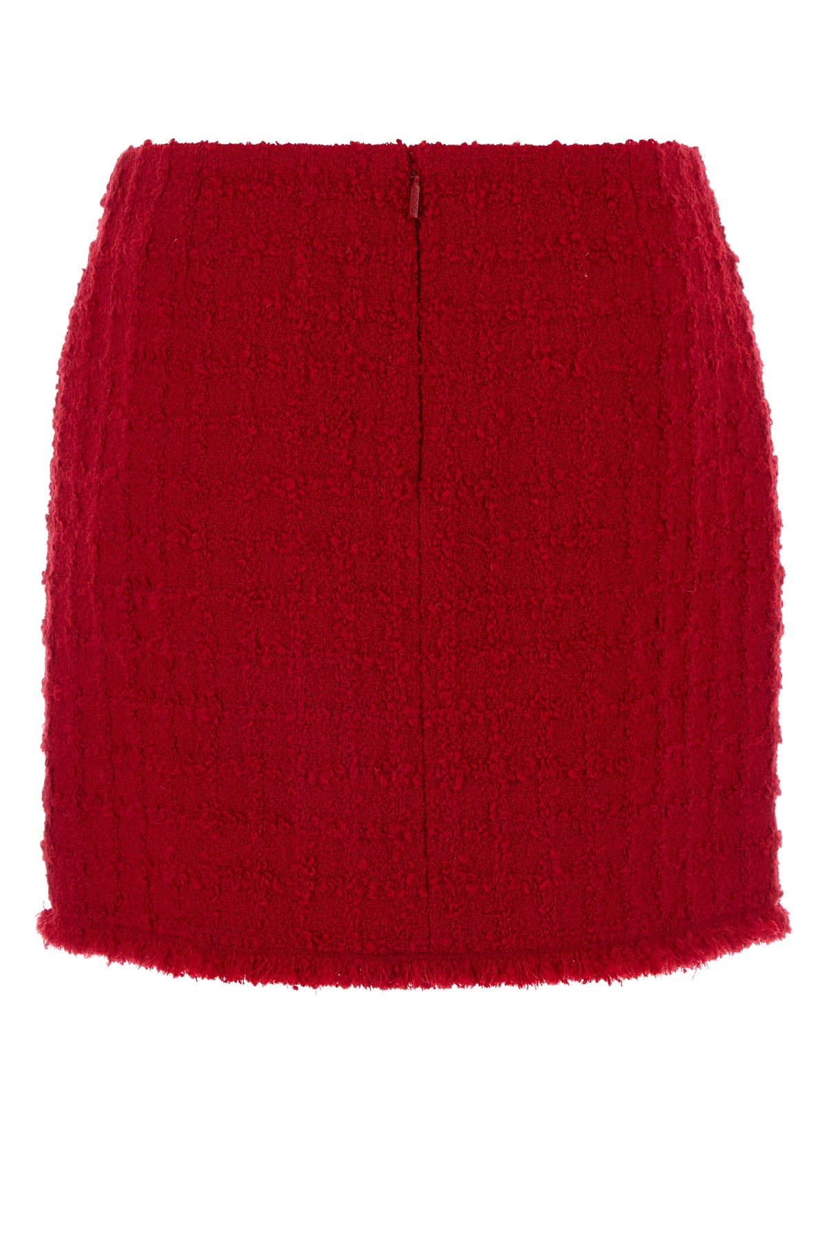 VERSACE SKIRT RESPONSIBLE HERITAGE TEXTURED TWEED For Women 1.Outer Fabric:9% Nylon, 14% Mohair, 77% Pure Virgin Wool2.Lining:100% Pure Virgin WoolLining 1:42% Viscose, 58% Cupro