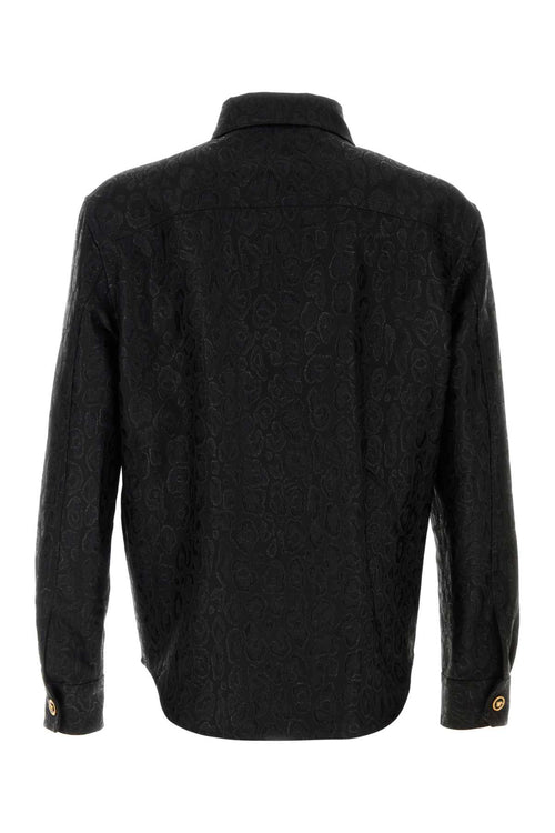 VERSACE BLOUSON FABRIC VISCOSE WOOL JACQUARD LUREX DIS. LE For Men 1.Outer Fabric:4% Nylon, 21% Pure Virgin Wool, 75% Viscose