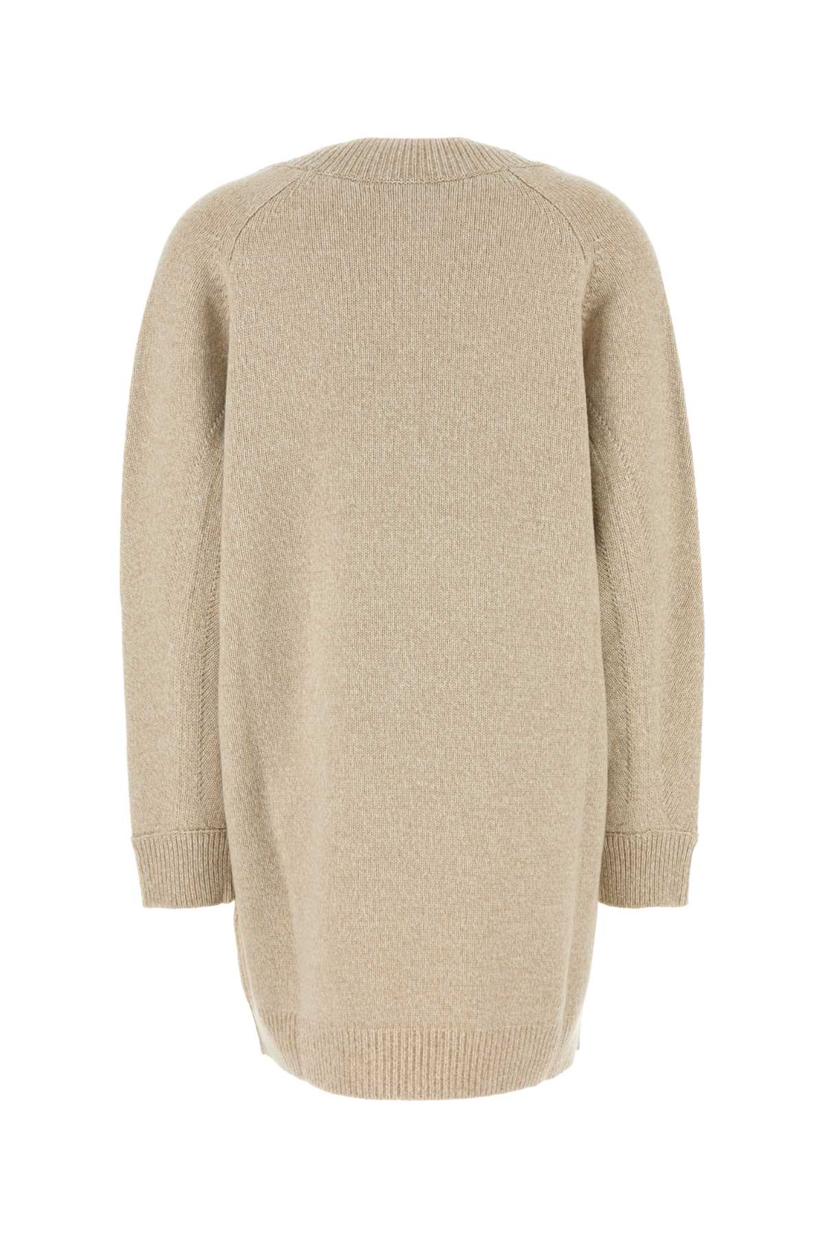 VERSACE KNIT DRESS WOOL CASHMERE ICONS For Women Exterior: 70% Wool 30% Cashmere