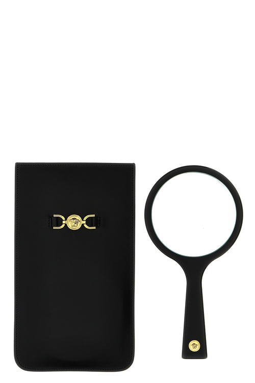 VERSACE HOME 'Medusa' mirror For Home & lifestyle 60% glass 20% re 10% polyester 10% metal