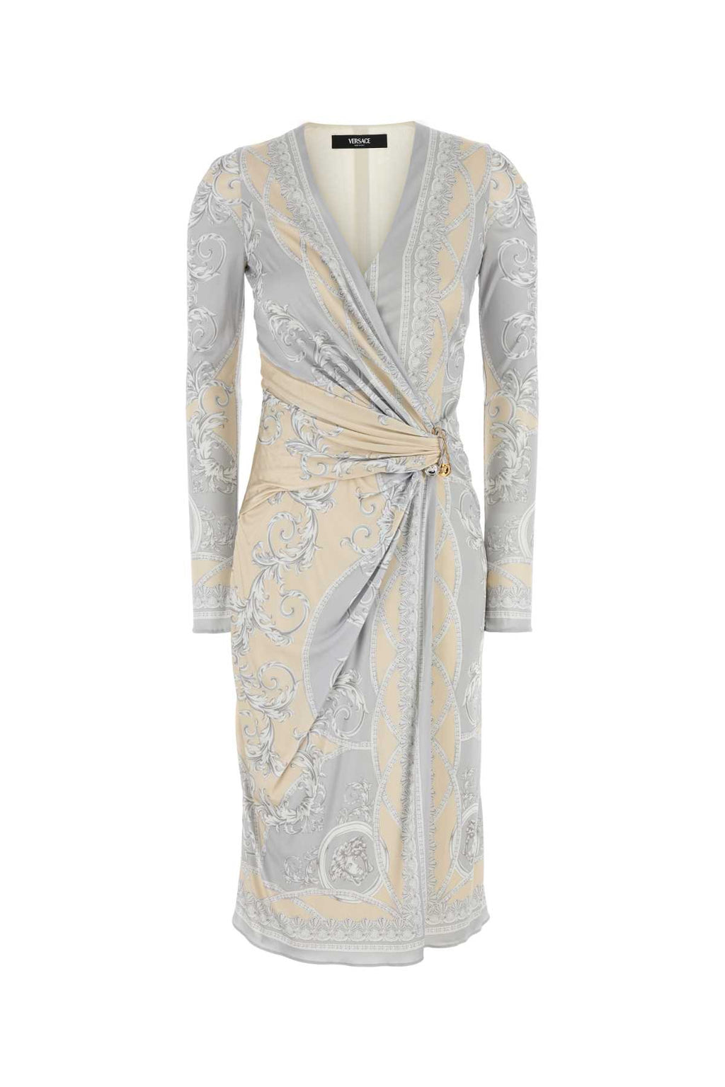 VERSACE DRESS COUPE DES DIEUX BAROCCO For Women Exterior: 100% Viscose